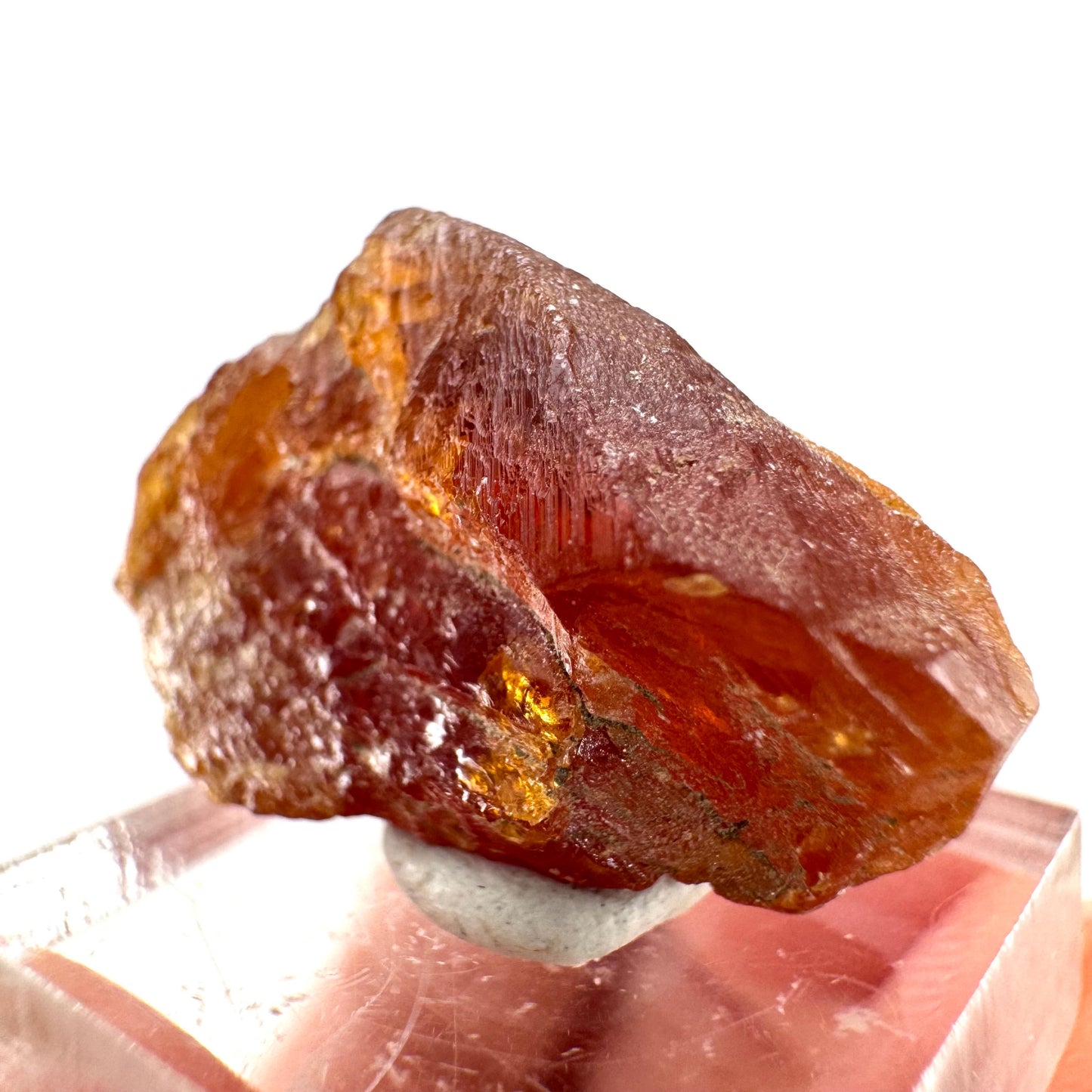 Scheelite (Pakistan) | natural orange scheelite, scheelite crystal, mineral specimen, rare crystals