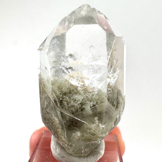 Chlorite Quartz | green phantom quartz crystal, mineral specimen