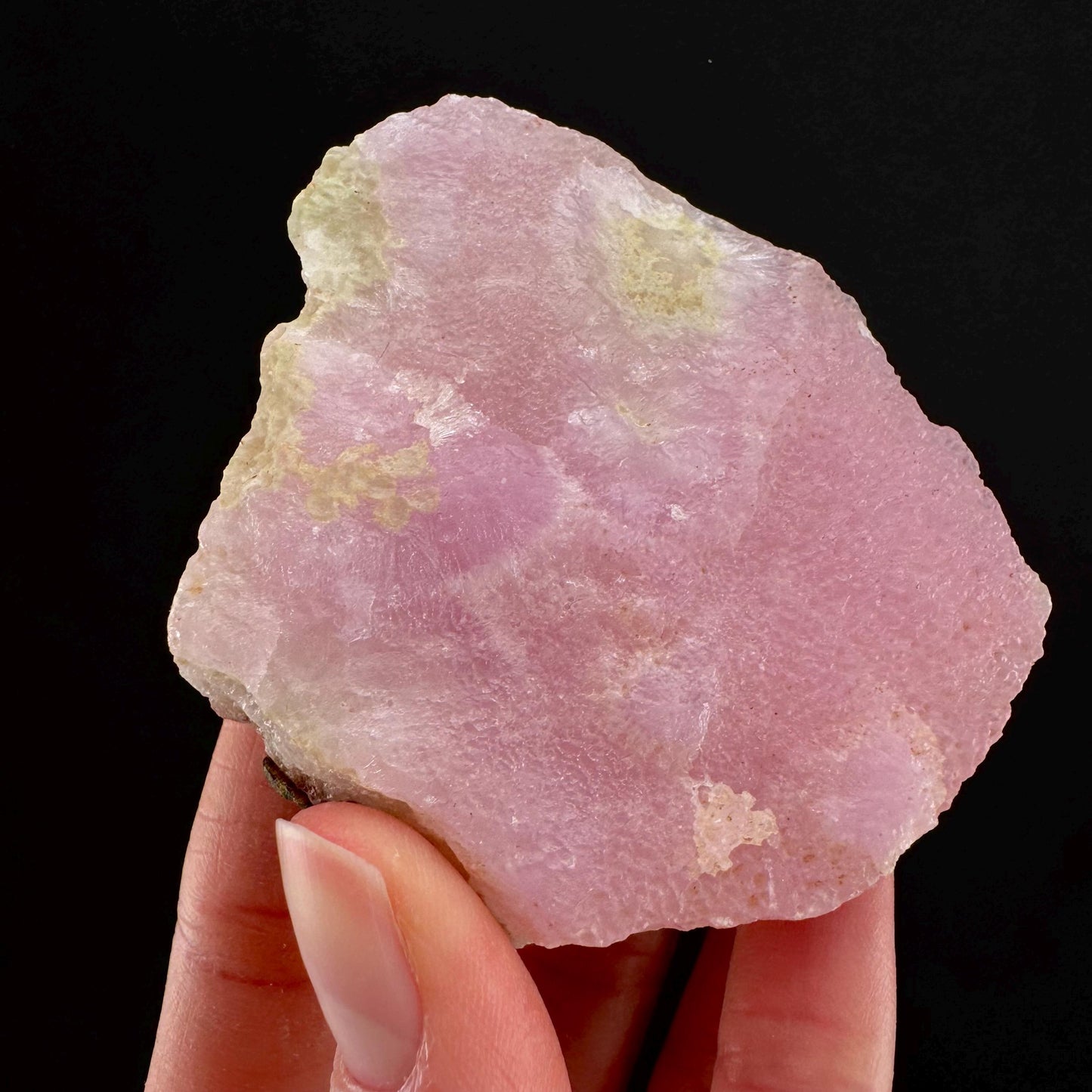 Pink Aragonite | natural crystal cluster, mineral specimen