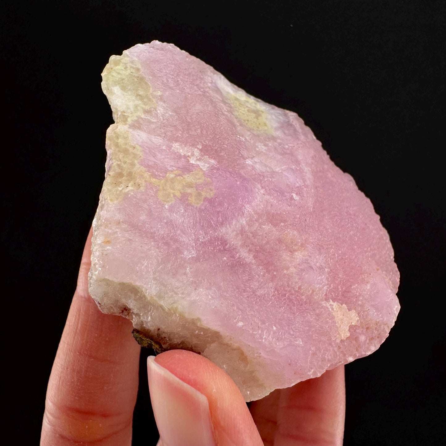 Pink Aragonite | natural crystal cluster, mineral specimen
