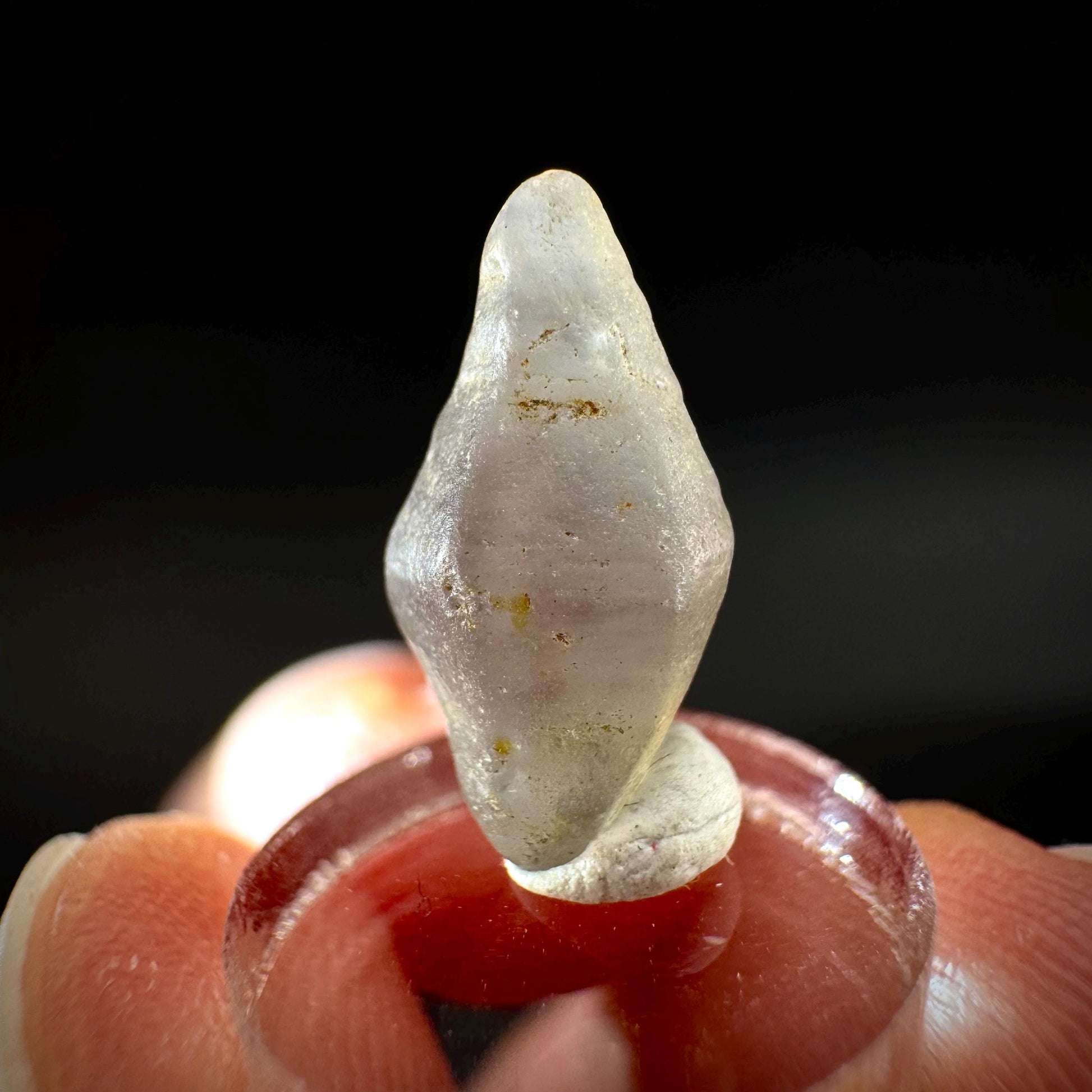 Ceylon Sapphire | natural uncut raw sapphire crystal, mineral specimen from Sri Lanka