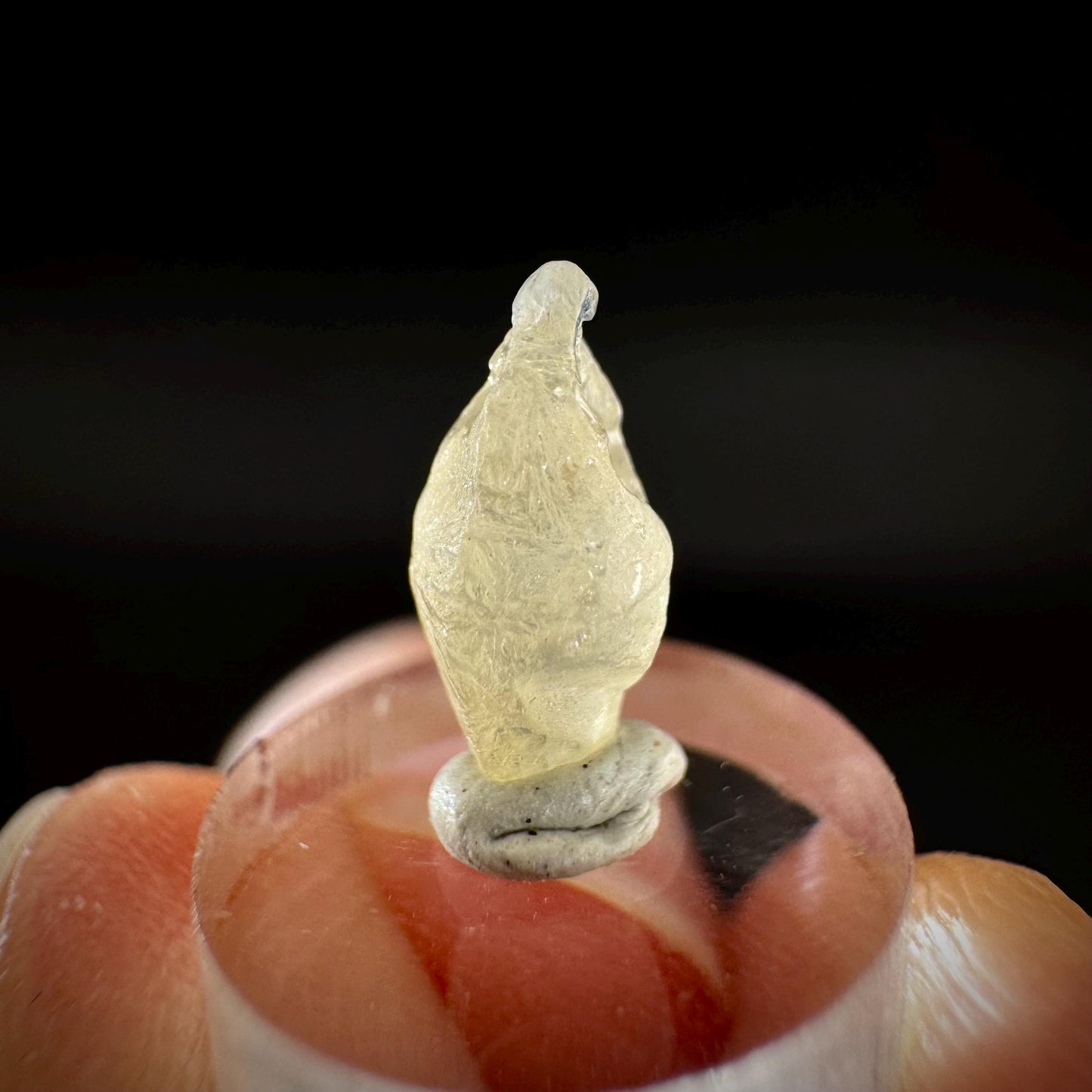 Ceylon Sapphire | natural yellow crystal, uncut raw sapphire, mineral specimen from Sri Lanka