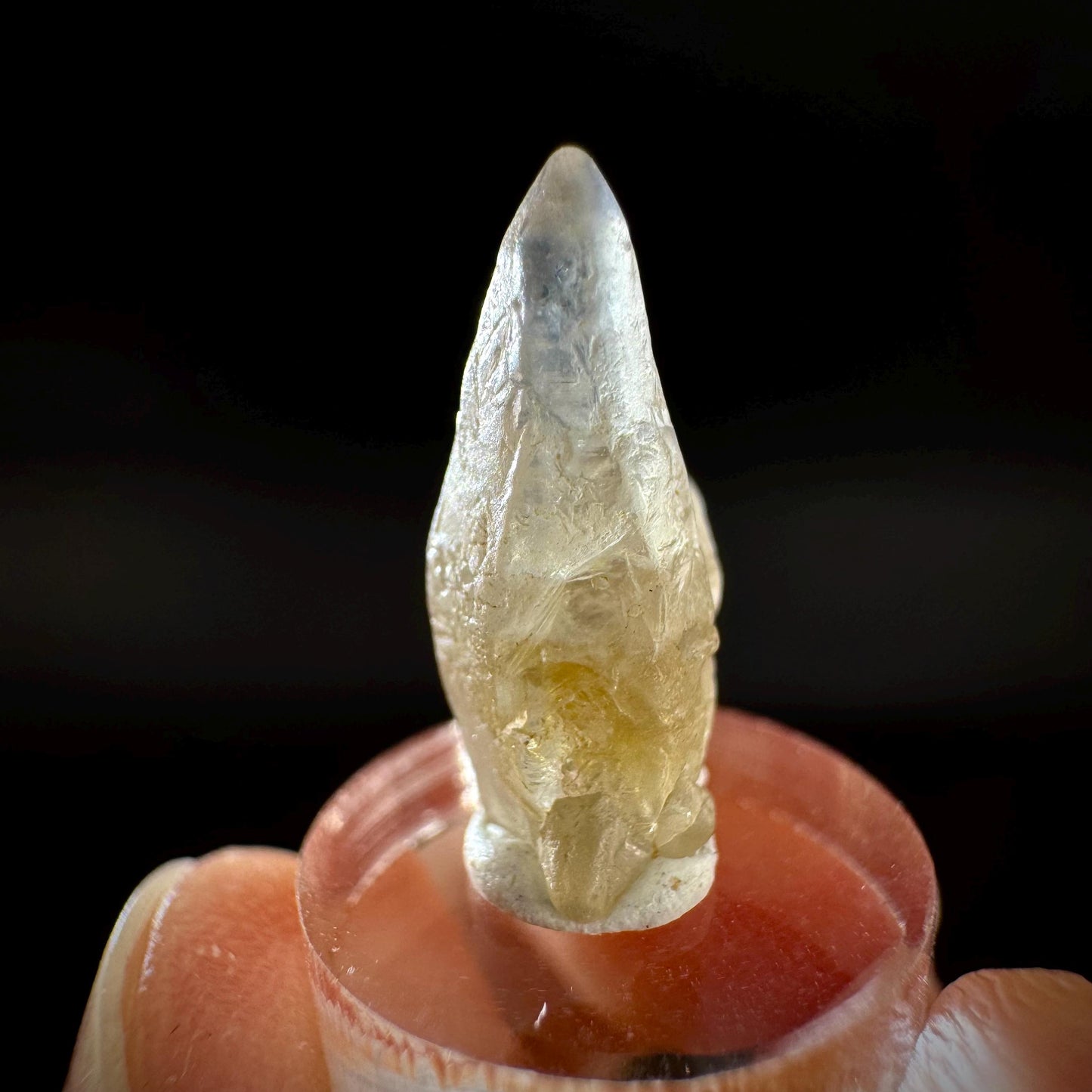 Ceylon Sapphire | natural uncut raw sapphire crystal, mineral specimen from Sri Lanka