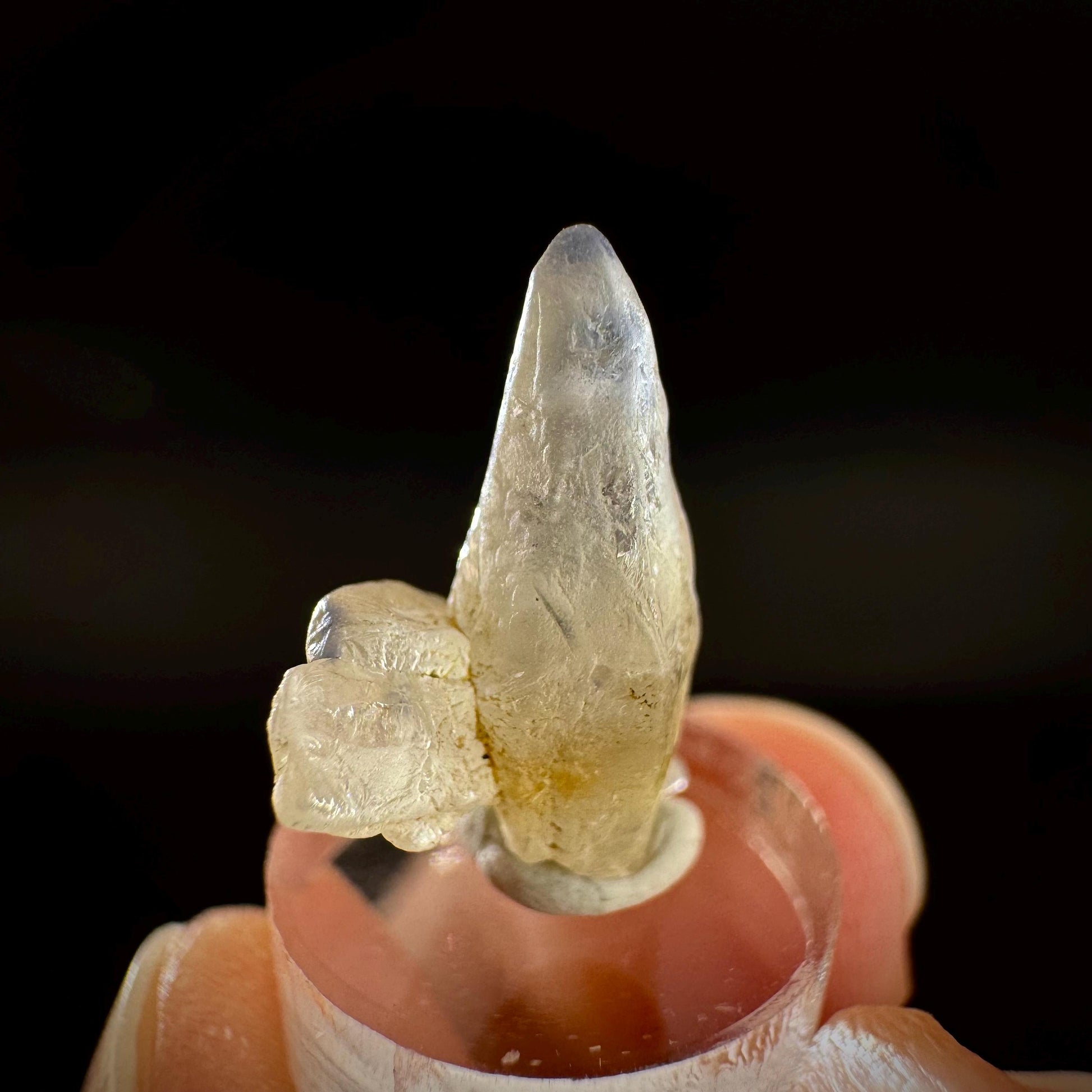 Ceylon Sapphire | natural uncut raw sapphire crystal, mineral specimen from Sri Lanka