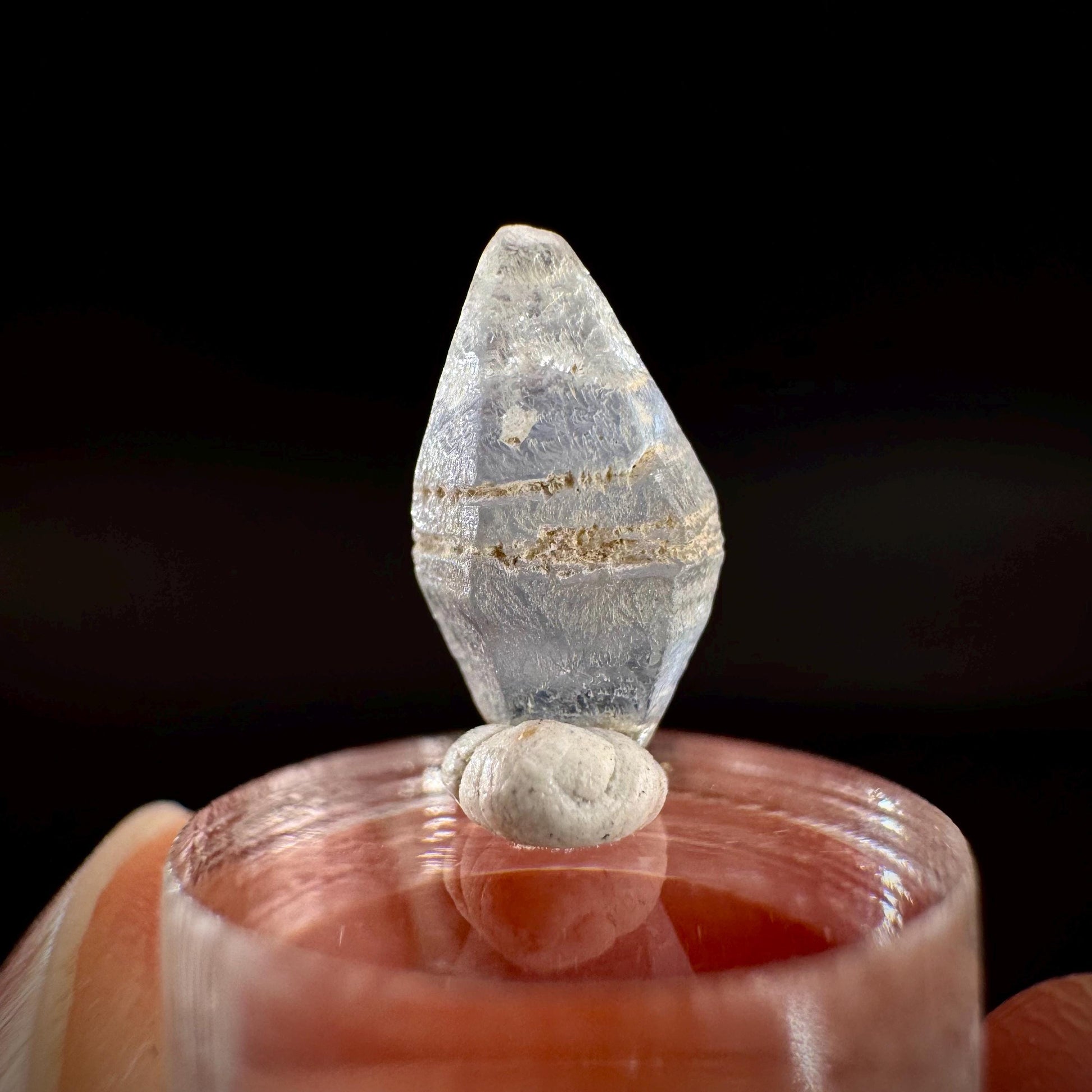 Ceylon Sapphire | natural blue crystal, uncut raw sapphire, mineral specimen from Sri Lanka