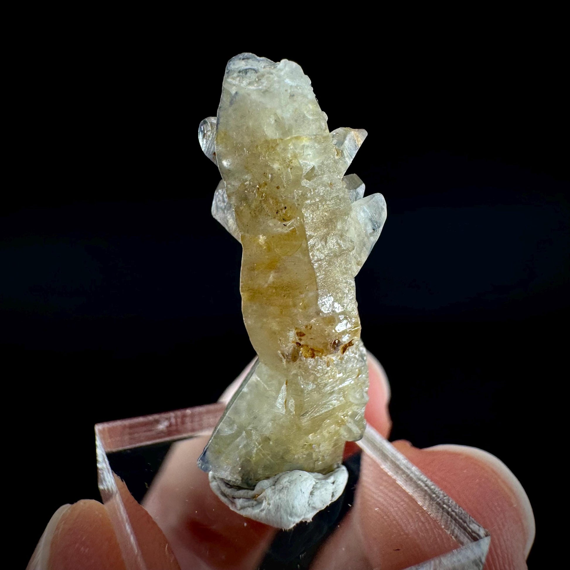 Ceylon Sapphire | natural uncut raw sapphire crystal, mineral specimen from Sri Lanka