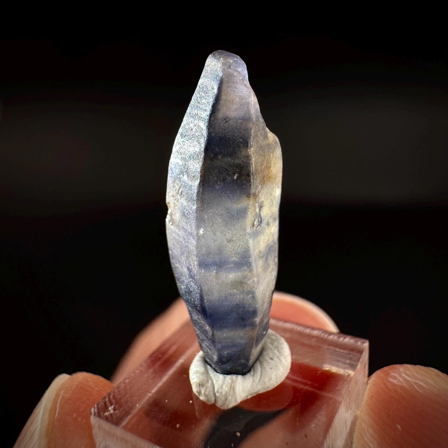 Ceylon Sapphire | natural blue crystal, uncut raw sapphire, mineral specimen from Sri Lanka