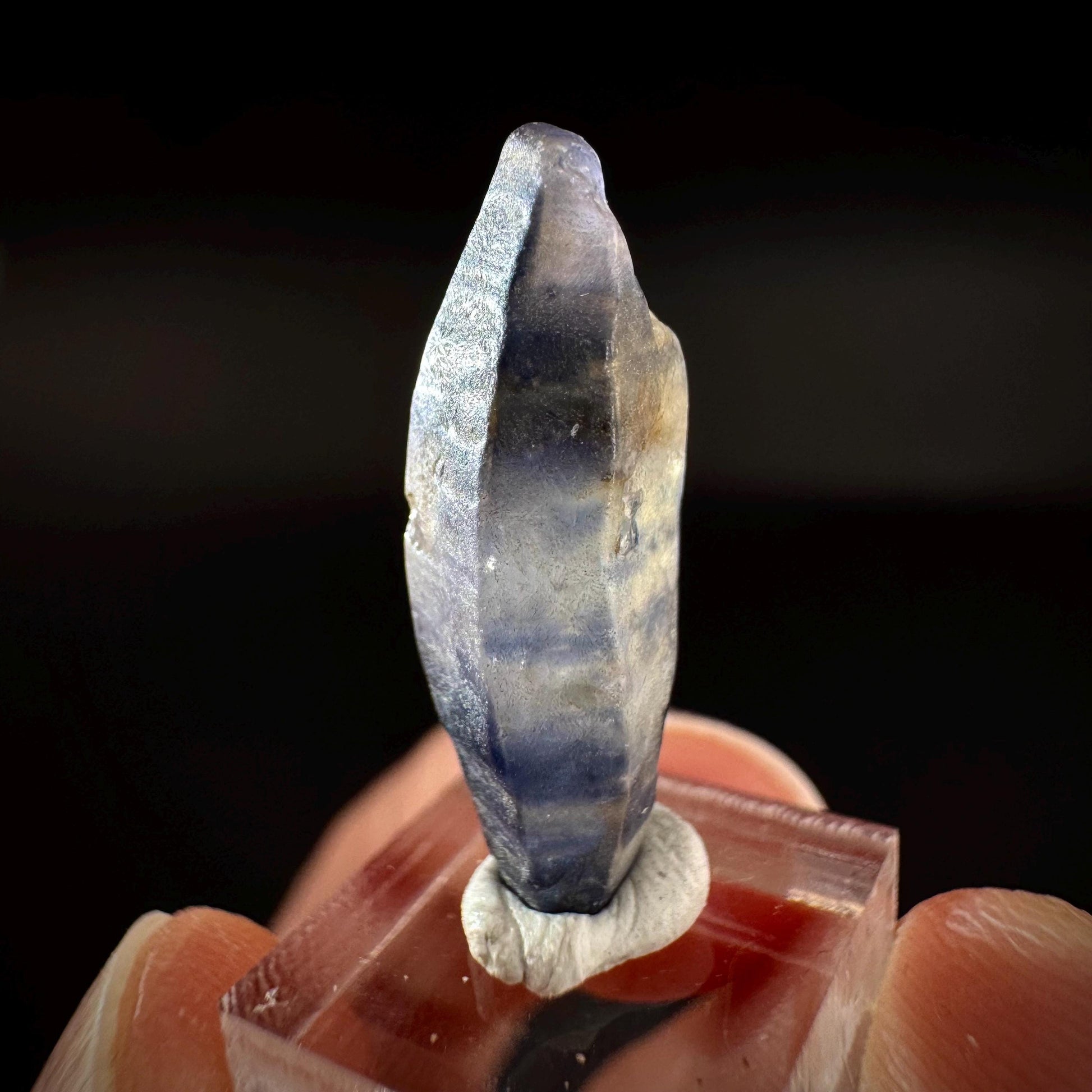 Ceylon Sapphire | natural blue crystal, uncut raw sapphire, mineral specimen from Sri Lanka