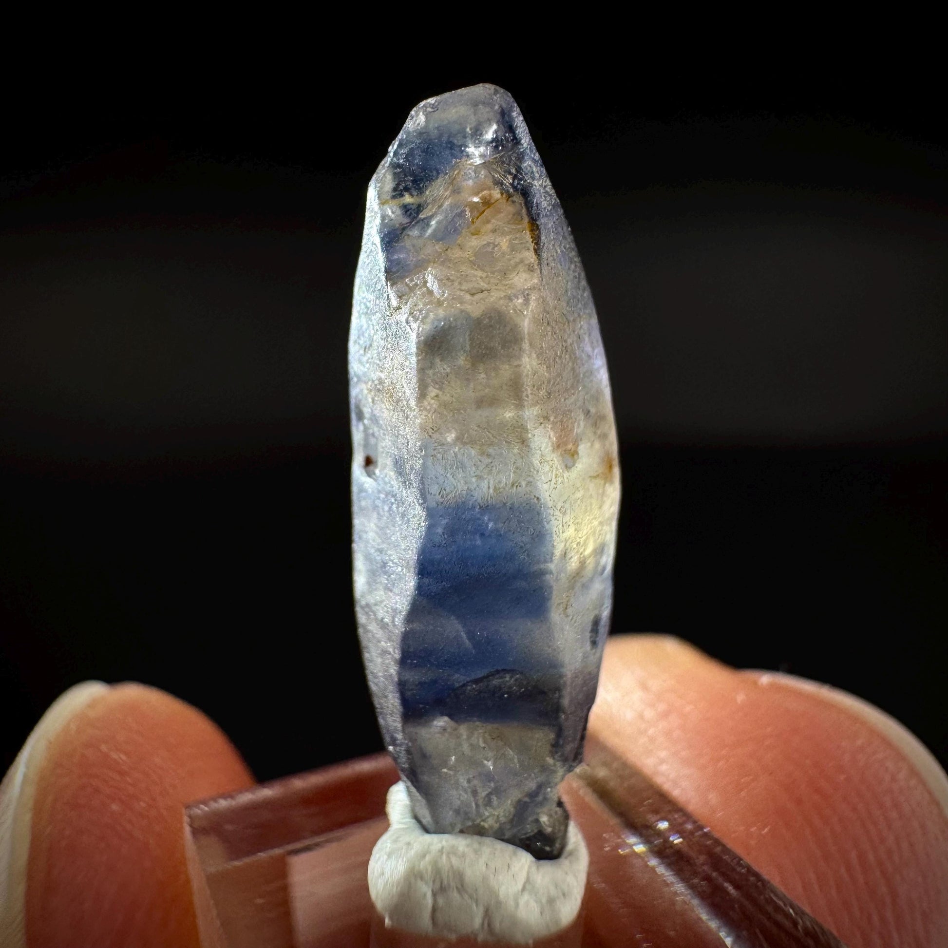 Ceylon Sapphire | natural blue crystal, uncut raw sapphire, mineral specimen from Sri Lanka