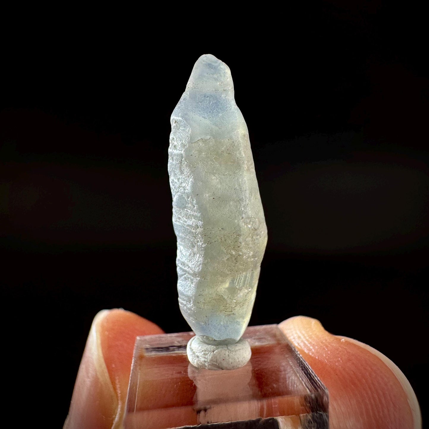 Ceylon Sapphire | natural blue crystal, uncut raw sapphire, mineral specimen from Sri Lanka