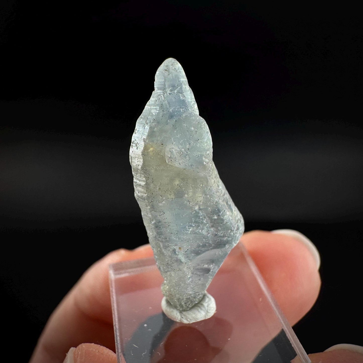 Ceylon Sapphire | natural blue crystal, uncut raw sapphire, mineral specimen from Sri Lanka