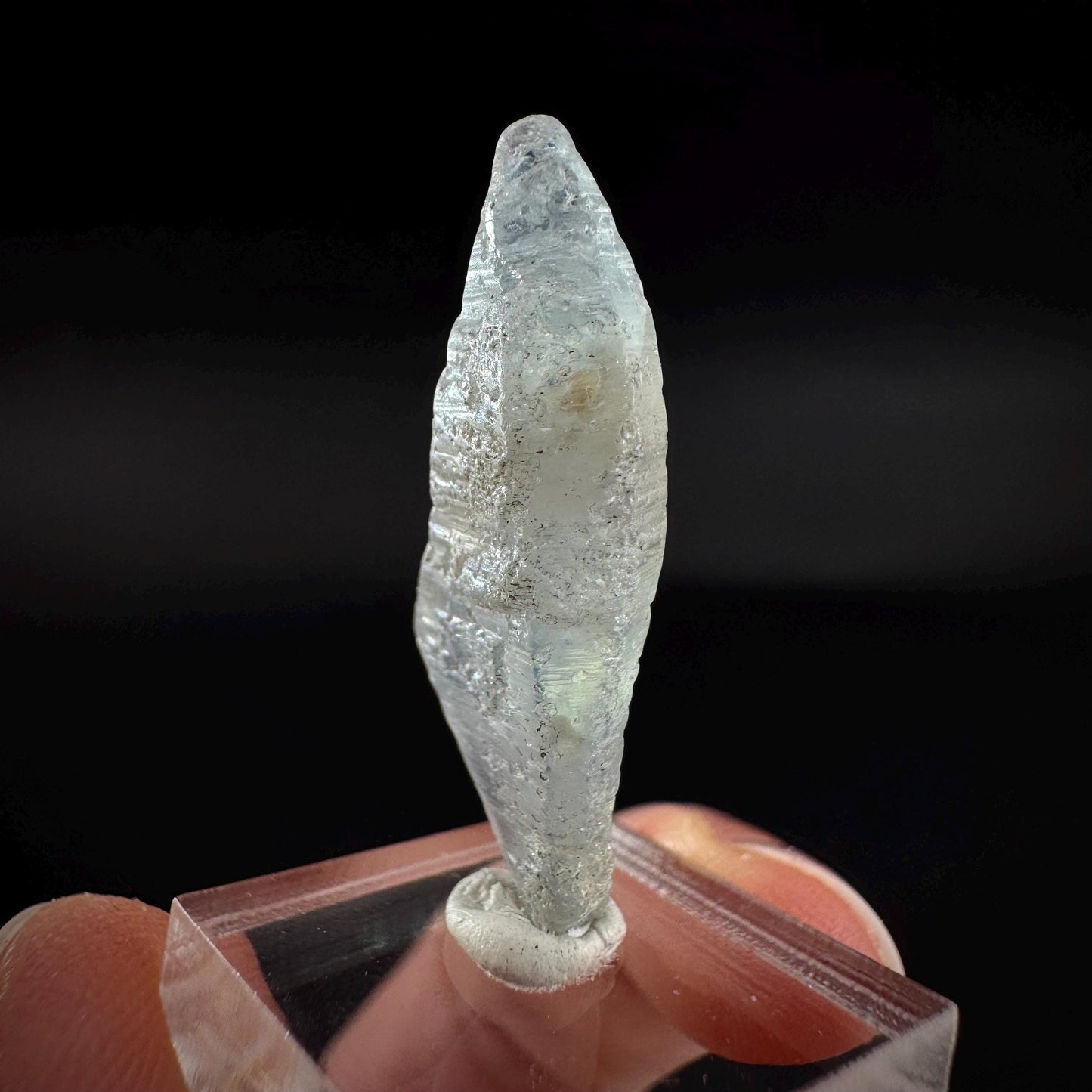 Ceylon Sapphire | natural blue crystal, uncut raw sapphire, mineral specimen from Sri Lanka
