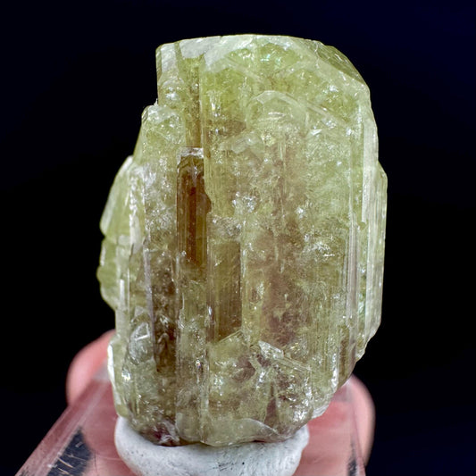 Vesuvianite (Canada) | green & purple crystal, rare mineral specimen