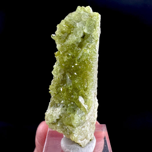 Vesuvianite (Canada) | green crystal, rare mineral specimen