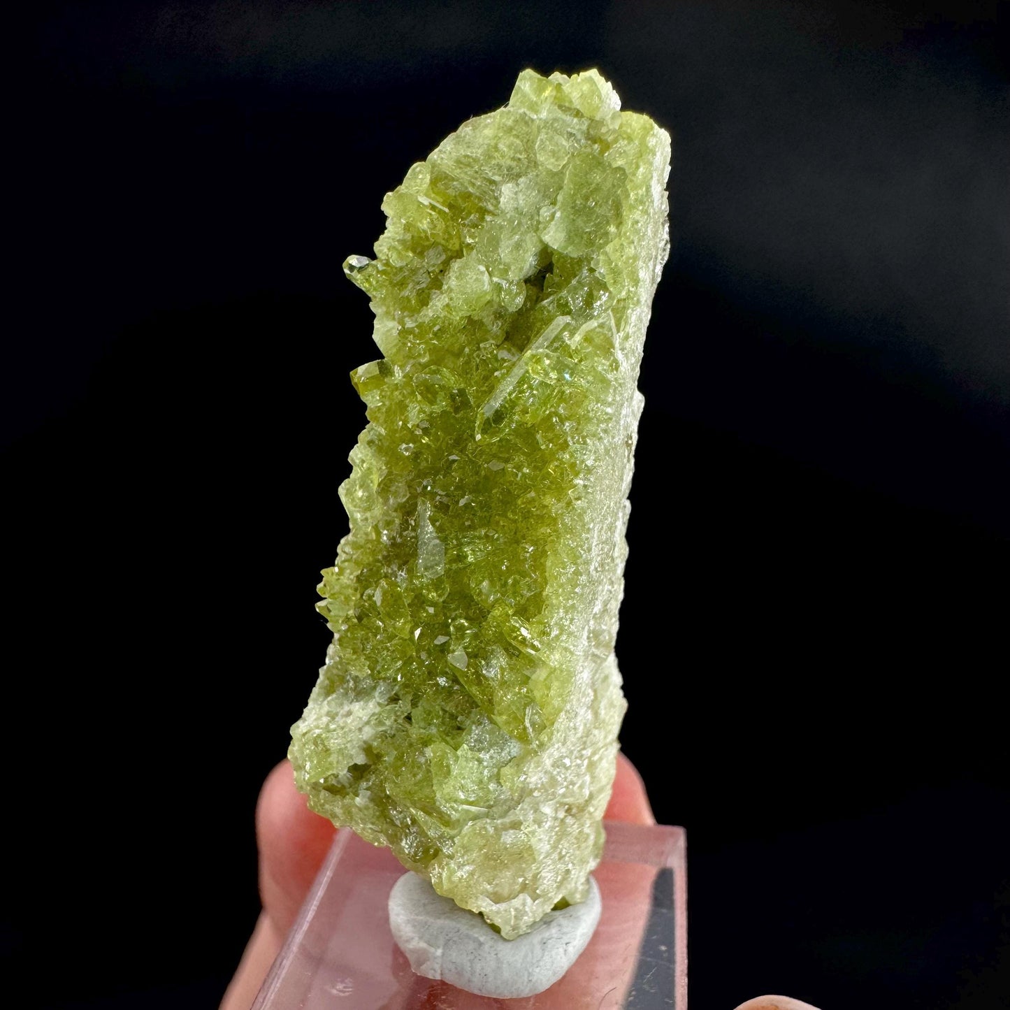 Vesuvianite (Canada) | green crystal, rare mineral specimen