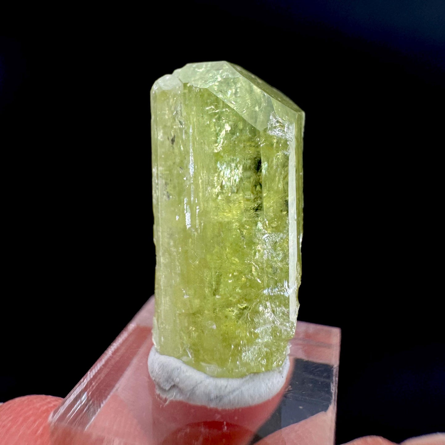 Vesuvianite (Canada) | green crystal, rare mineral specimen