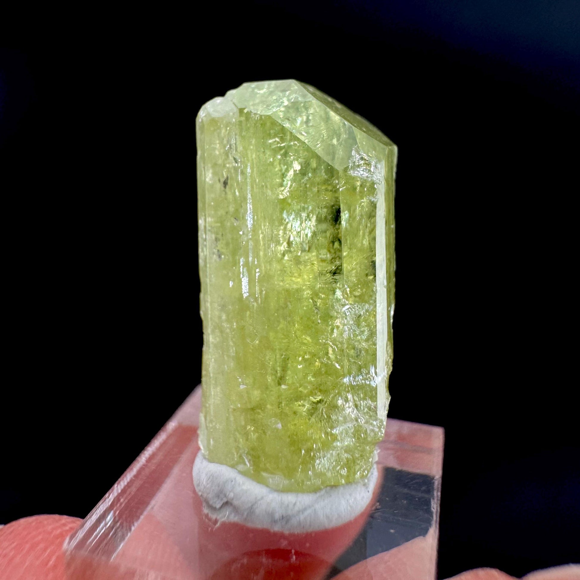 Vesuvianite (Canada) | green crystal, rare mineral specimen