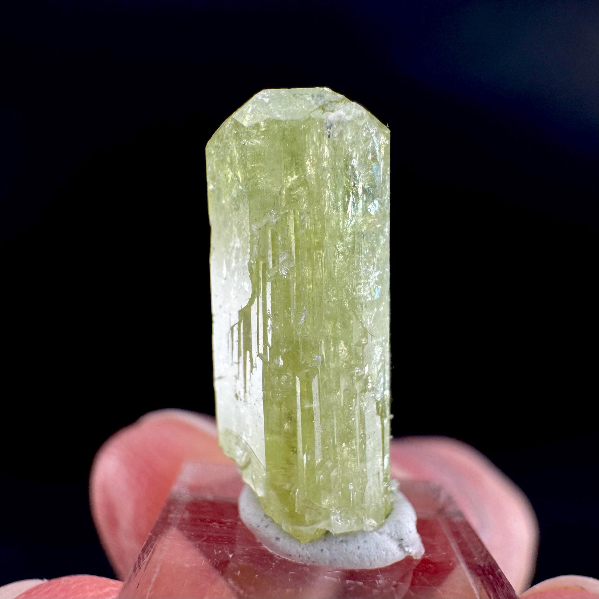 Vesuvianite (Canada) | green crystal, rare mineral specimen