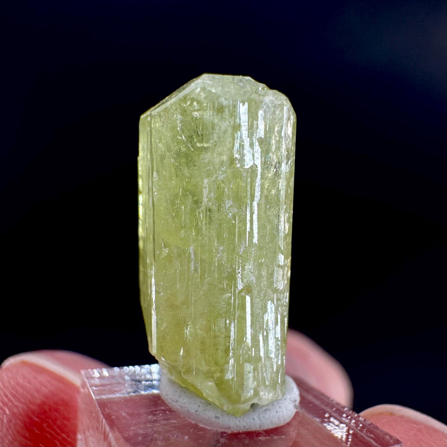 Vesuvianite (Canada) | green crystal, rare mineral specimen