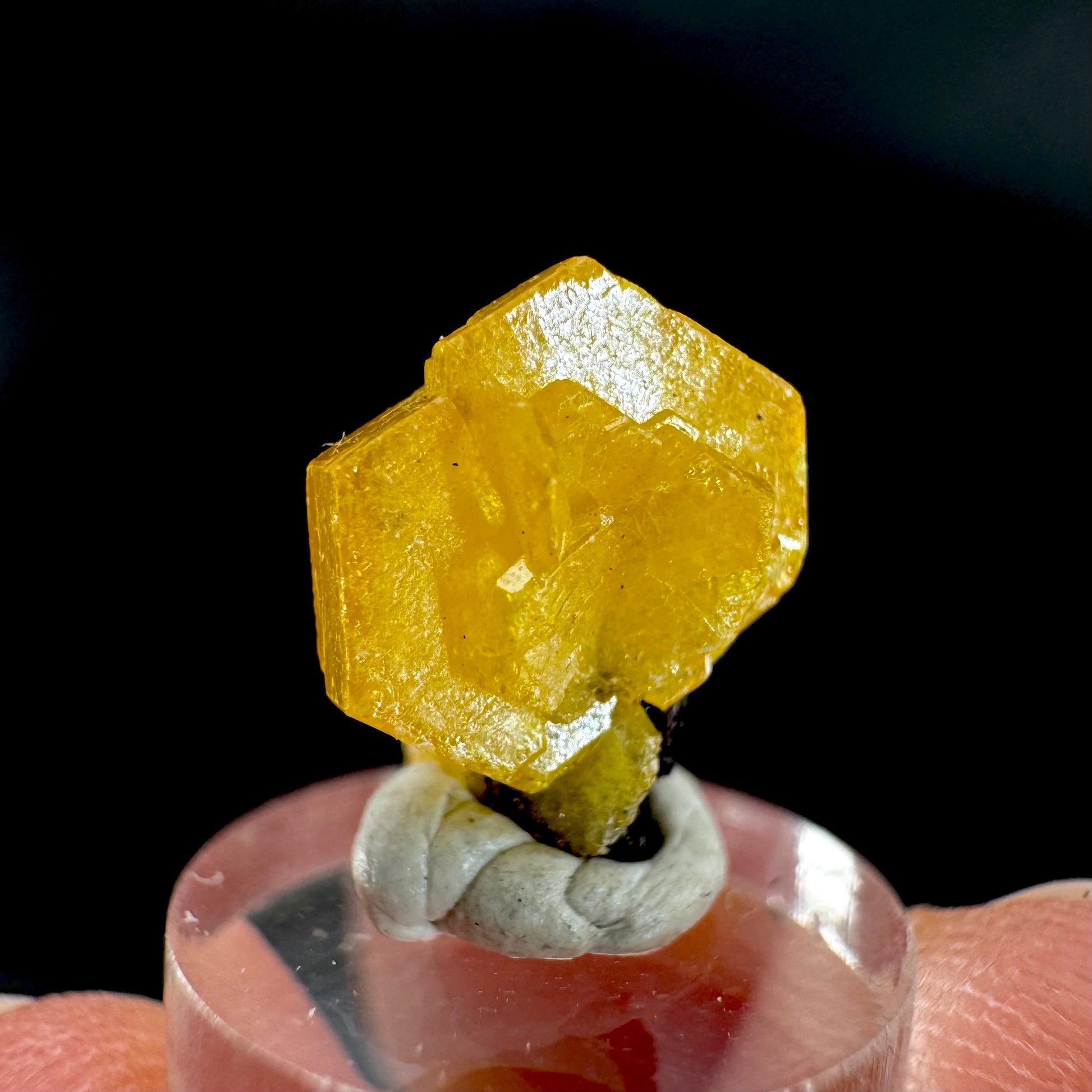 Mimetite | Yellow Crystal, Rare Mineral Specimen from Congo