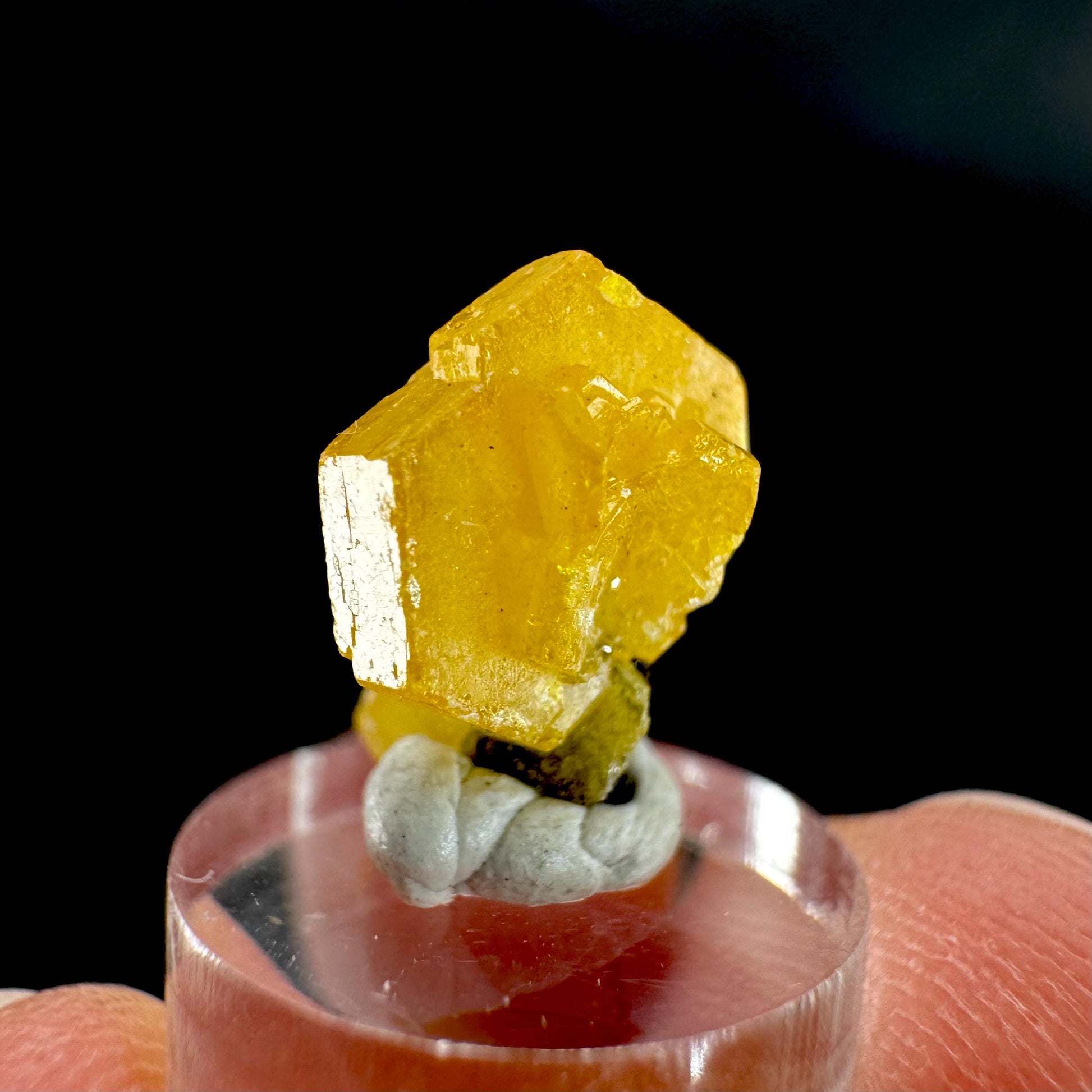 Mimetite | Yellow Crystal, Rare Mineral Specimen from Congo