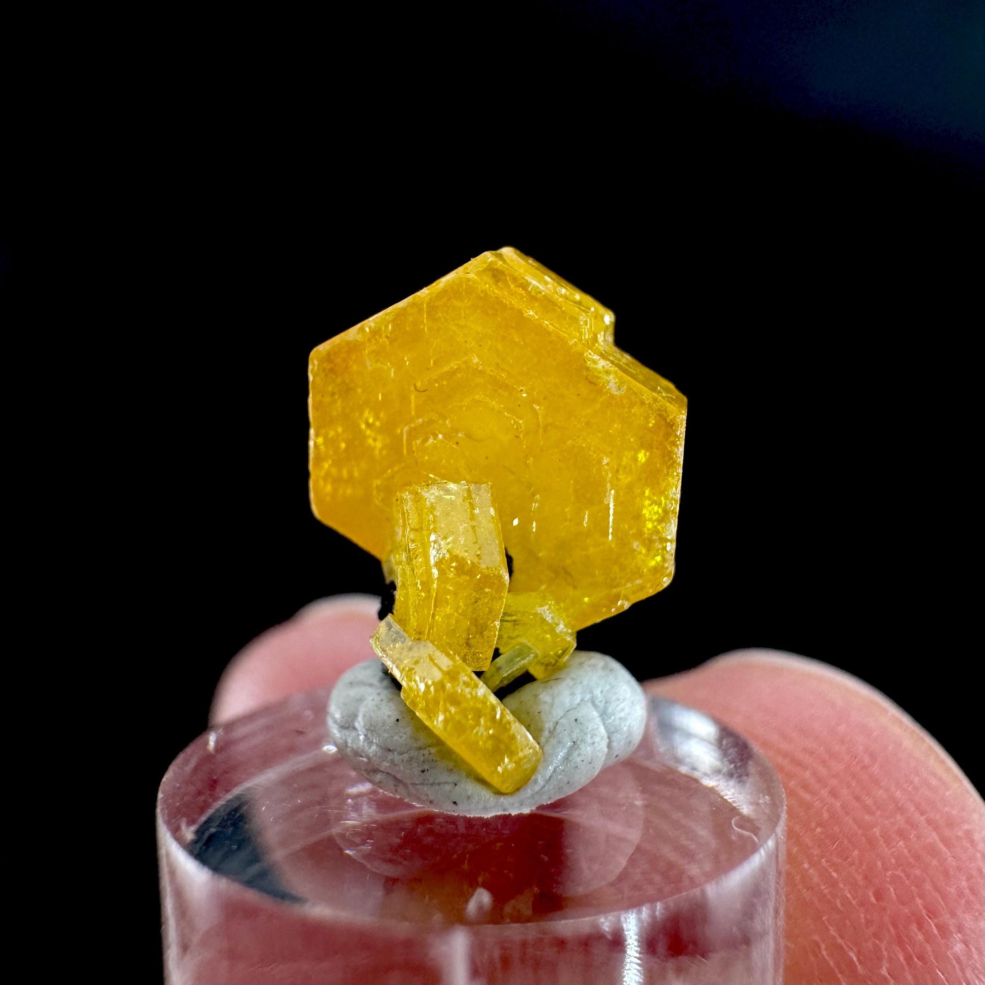 Mimetite | Yellow Crystal, Rare Mineral Specimen from Congo