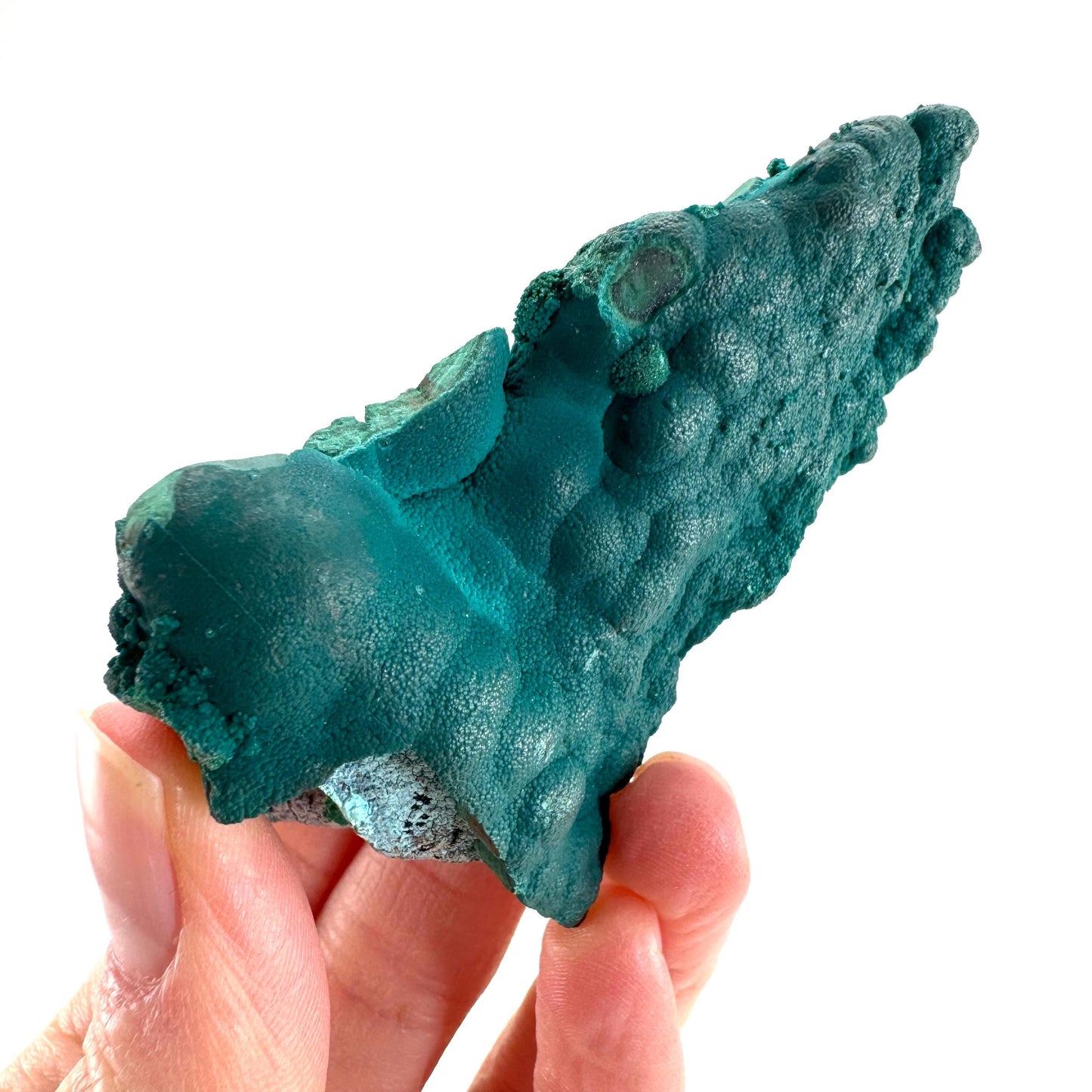 Malachite & Chrysocolla | raw green-blue crystal cluster, mineral specimen