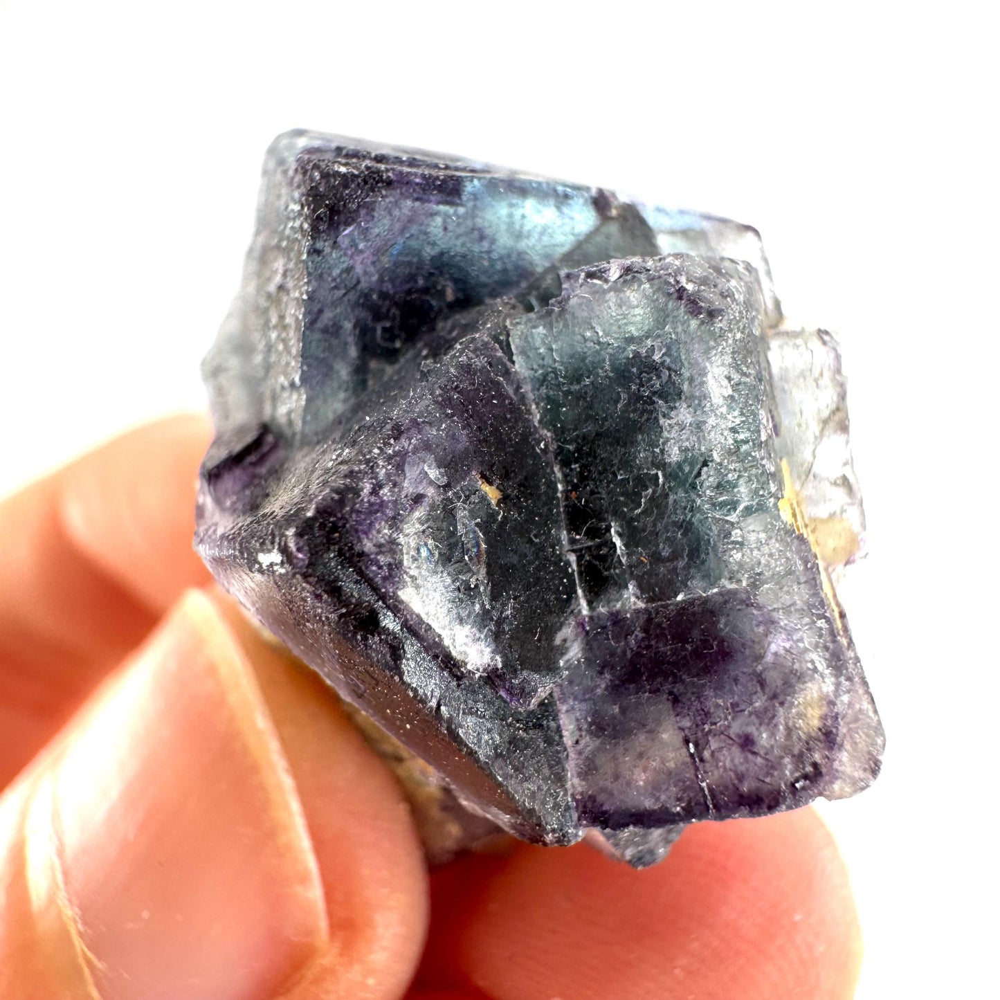 Okorusu Fluorite | blue crystal cluster, mineral specimen from Namibia