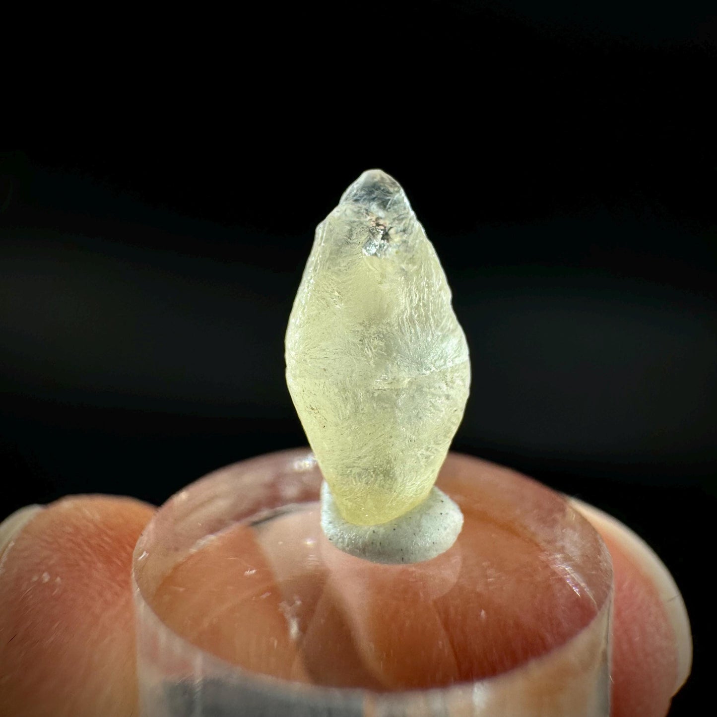 Ceylon Sapphire | natural yellow crystal, uncut raw sapphire, mineral specimen from Sri Lanka
