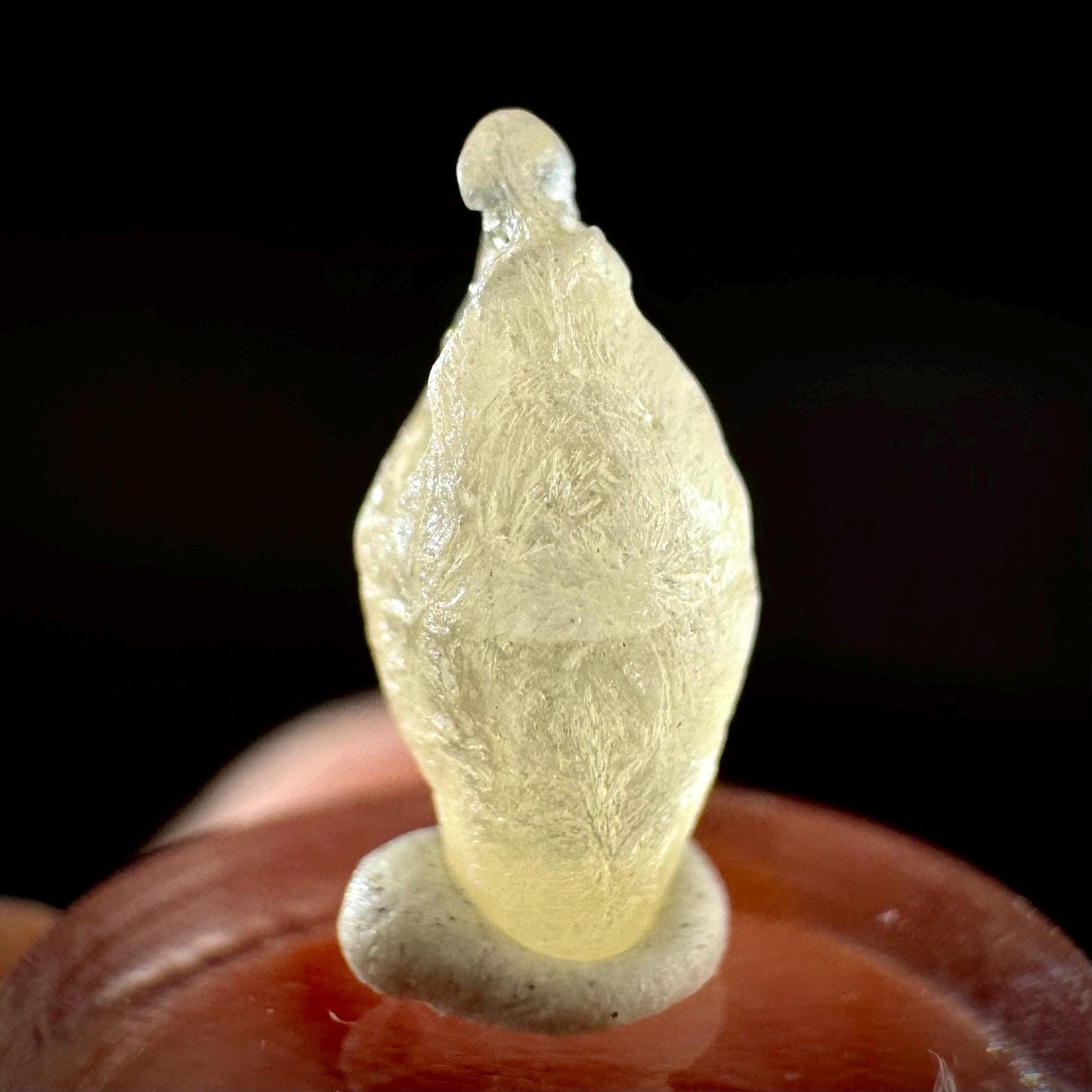 Ceylon Sapphire | natural yellow crystal, uncut raw sapphire, mineral specimen from Sri Lanka