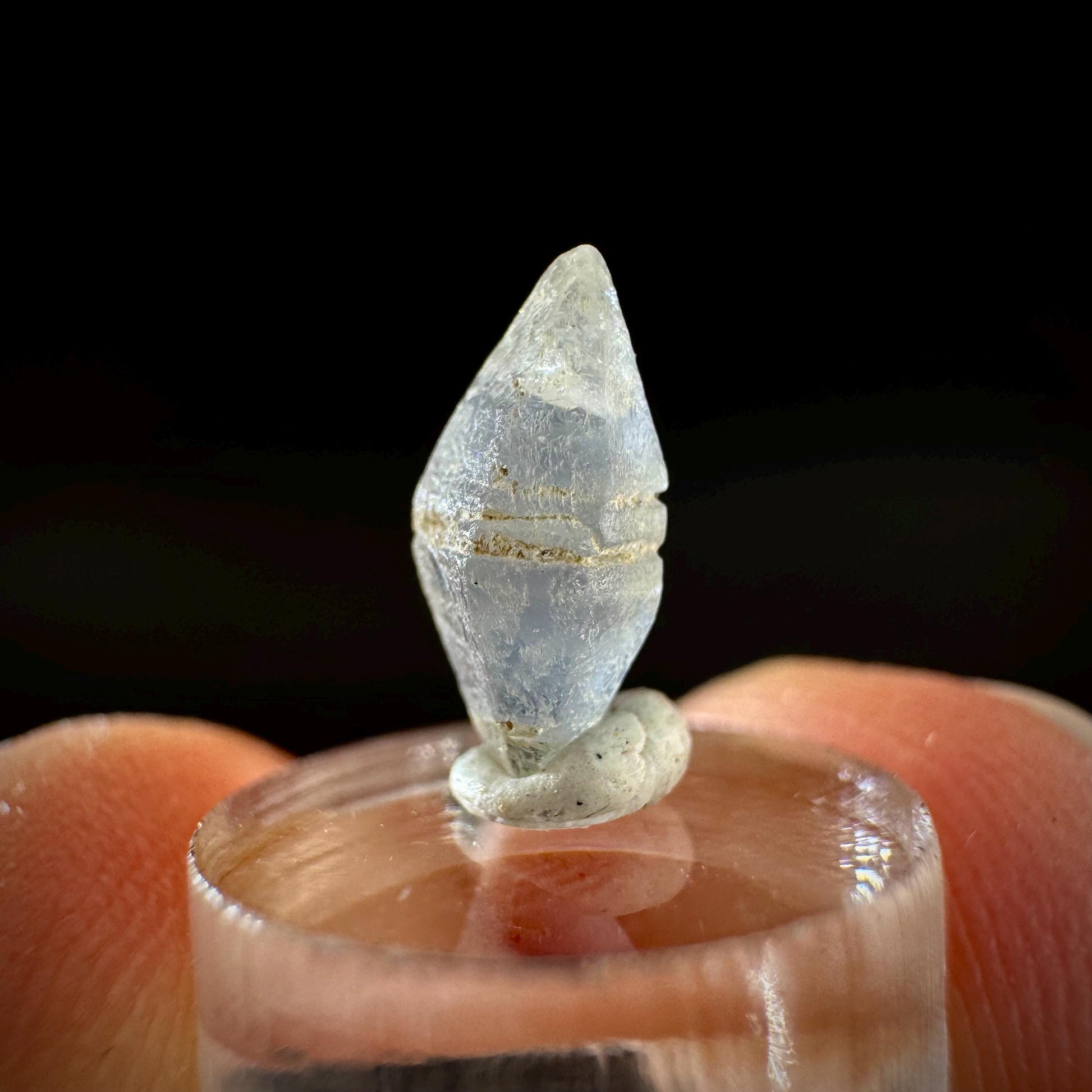 Ceylon Sapphire | natural blue crystal, uncut raw sapphire, mineral specimen from Sri Lanka
