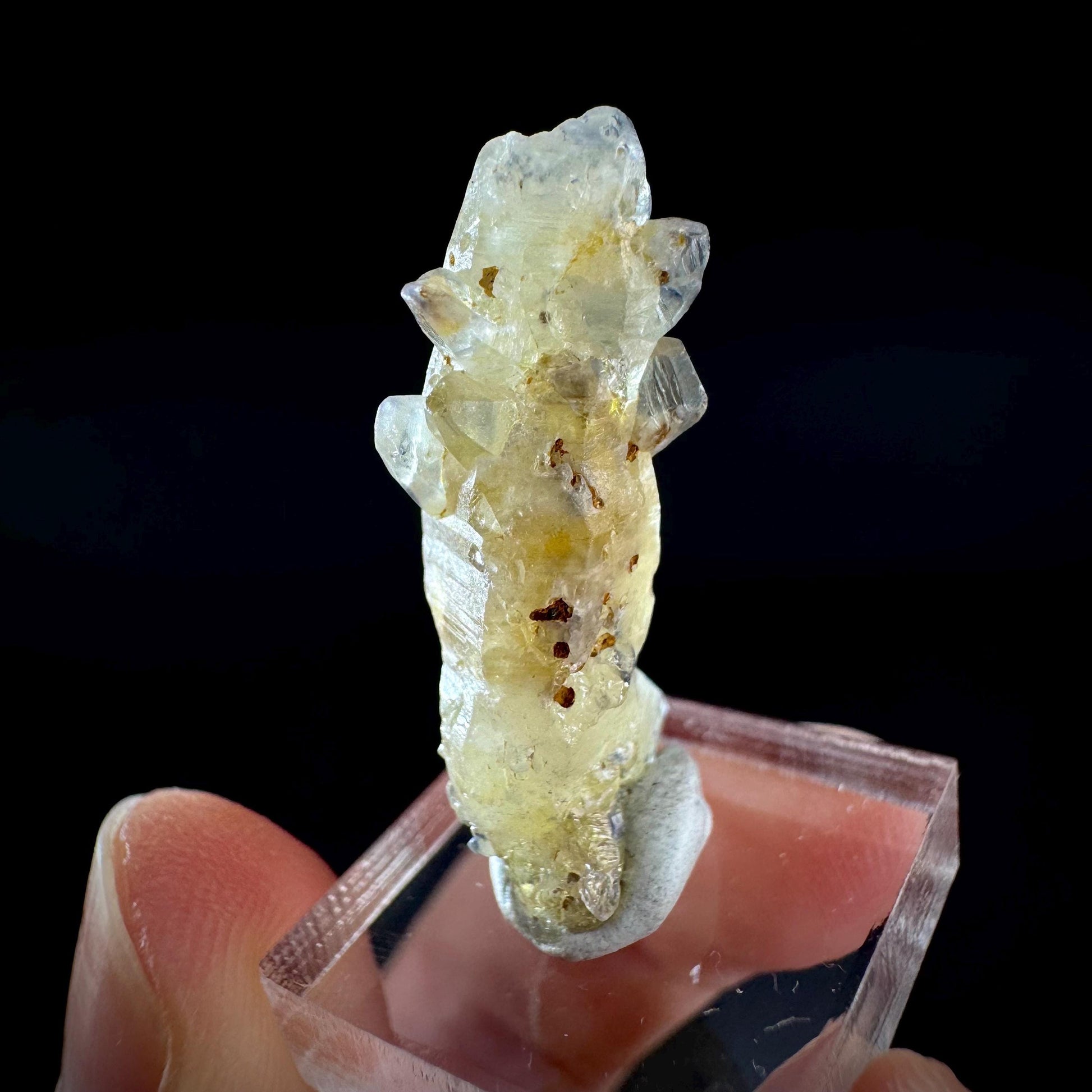 Ceylon Sapphire | natural uncut raw sapphire crystal, mineral specimen from Sri Lanka