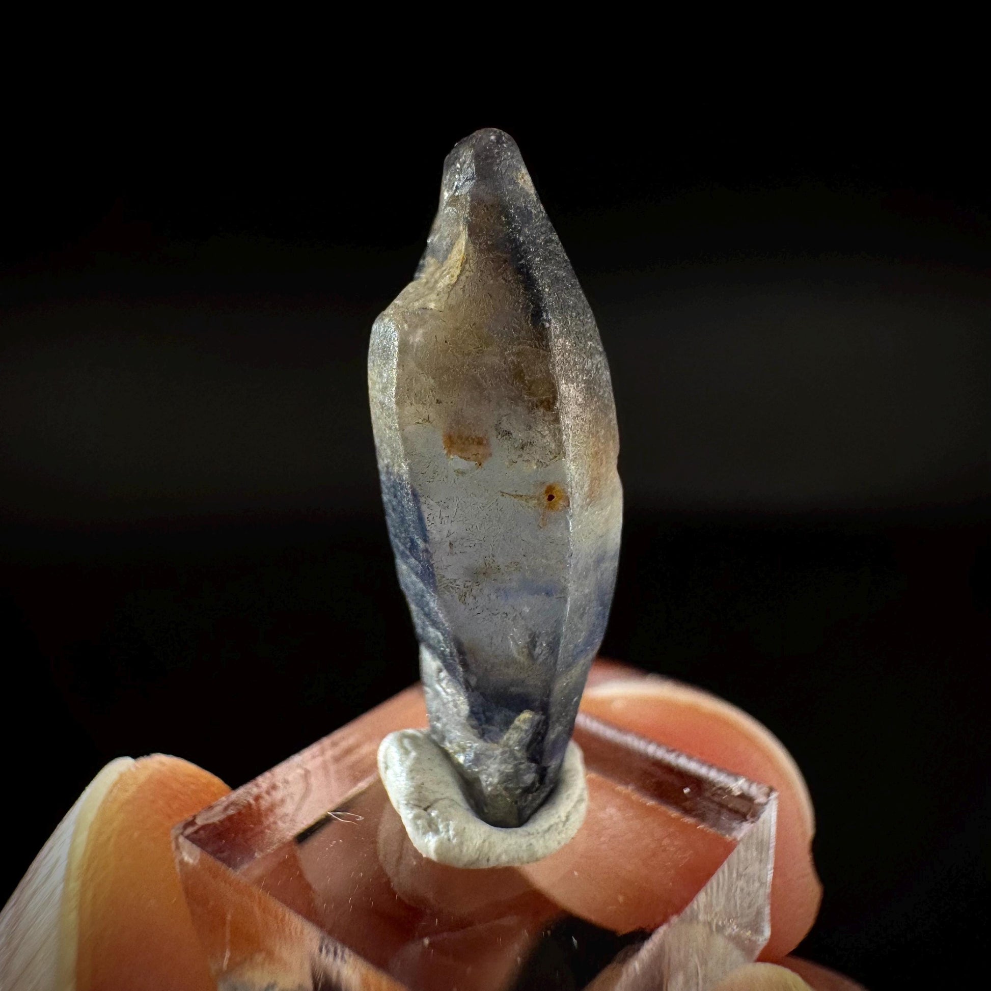 Ceylon Sapphire | natural blue crystal, uncut raw sapphire, mineral specimen from Sri Lanka