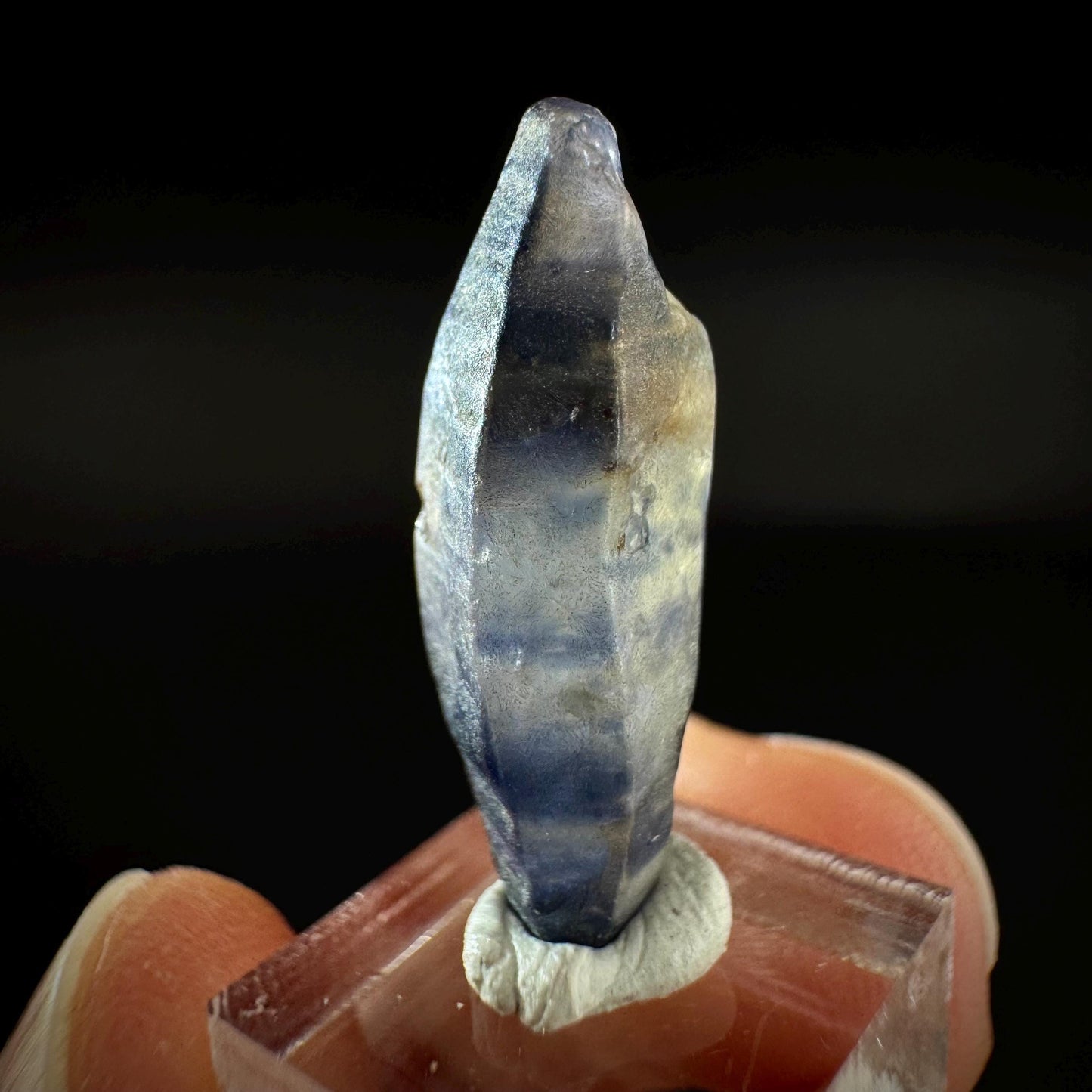 Ceylon Sapphire | natural blue crystal, uncut raw sapphire, mineral specimen from Sri Lanka