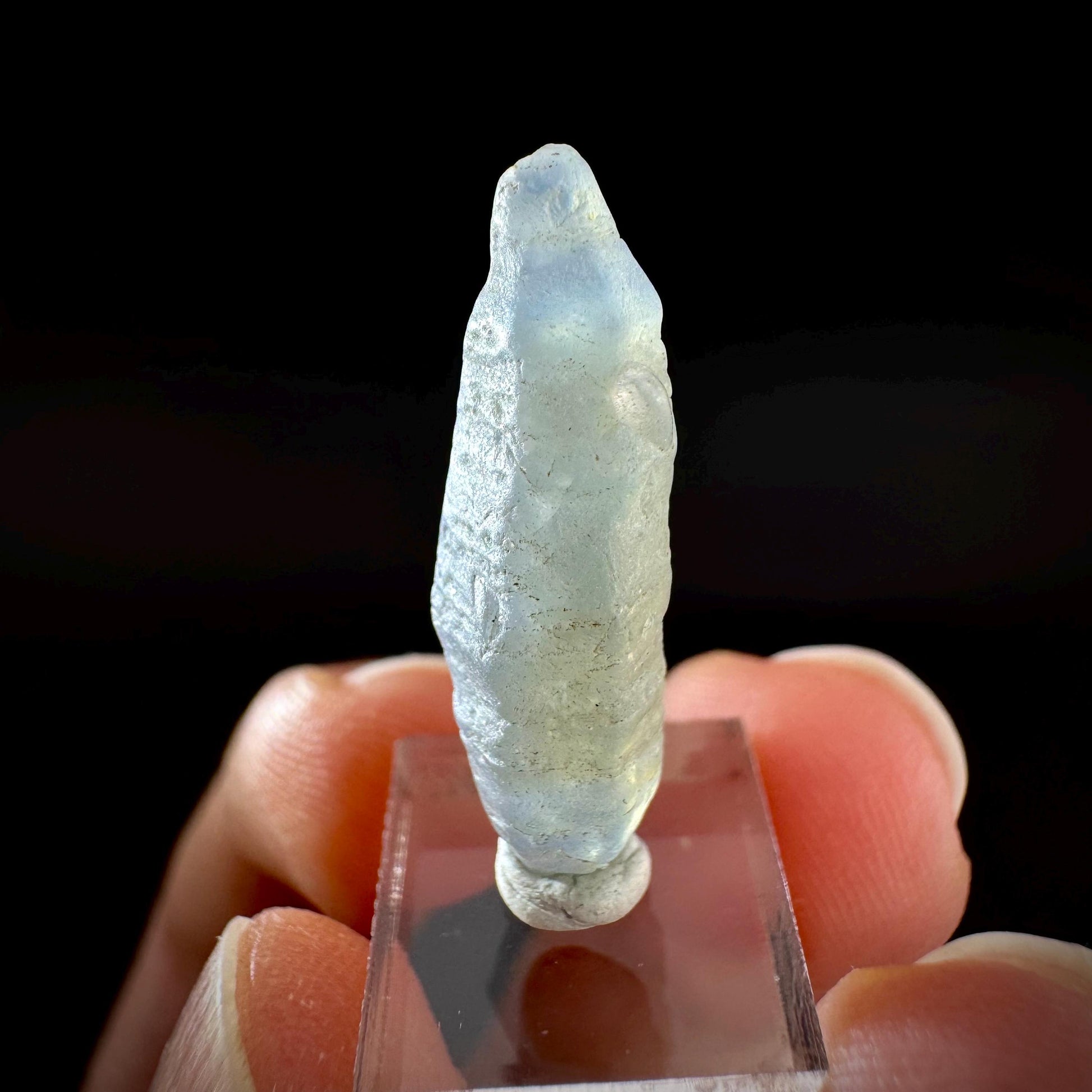 Ceylon Sapphire | natural blue crystal, uncut raw sapphire, mineral specimen from Sri Lanka
