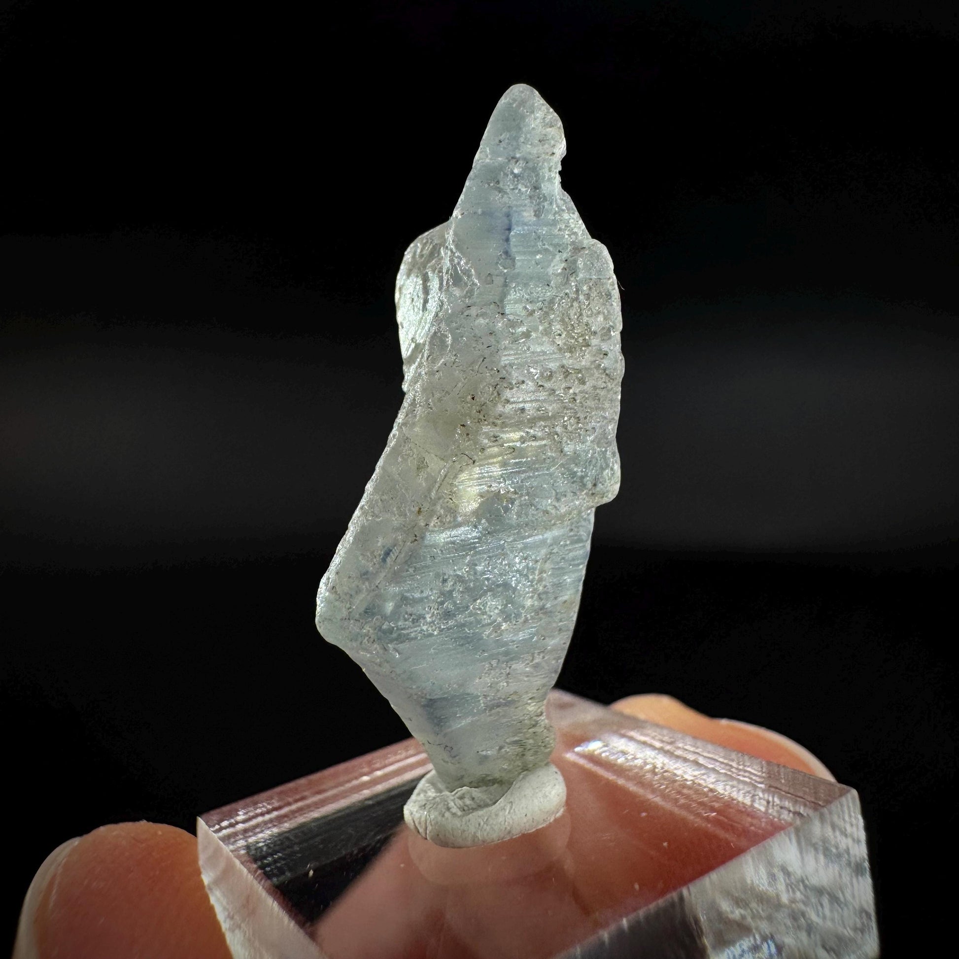 Ceylon Sapphire | natural blue crystal, uncut raw sapphire, mineral specimen from Sri Lanka