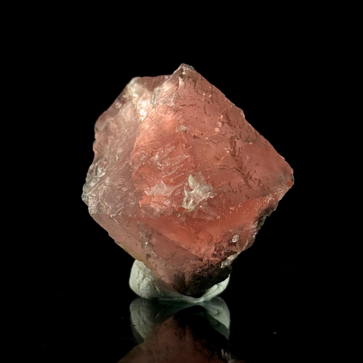 Pink Fluorite | Zillertal fluorite crystal, mineral specimen from Austria
