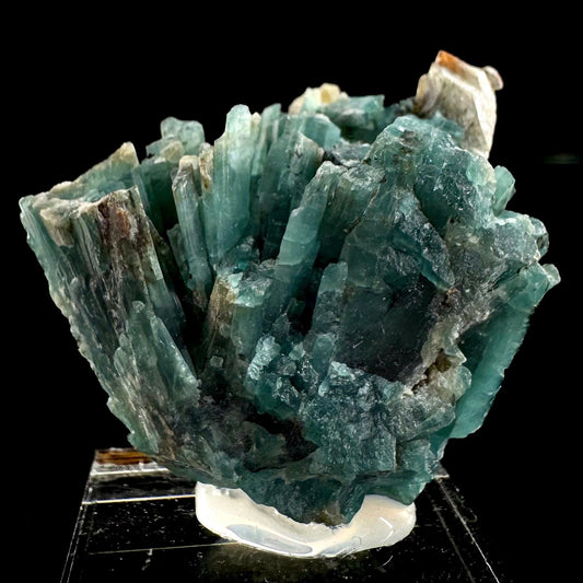 Grandidierite | blue crystal with terminated faces, rare mineral specimen from Madagascar