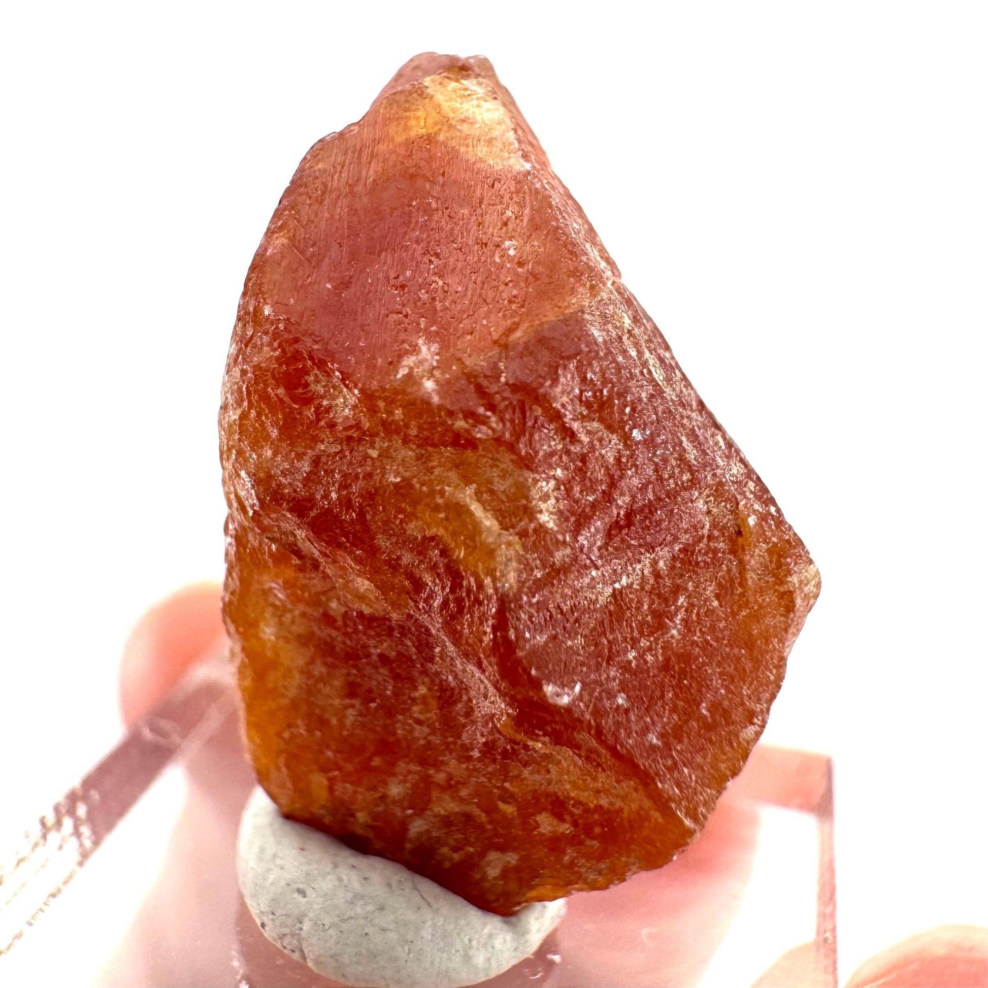 Scheelite | natural orange crystal, mineral specimen from Pakistan