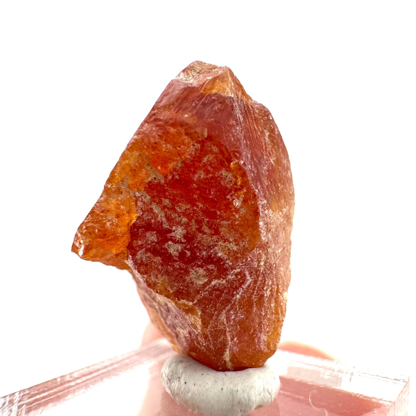 Scheelite | natural orange crystal, mineral specimen from Pakistan