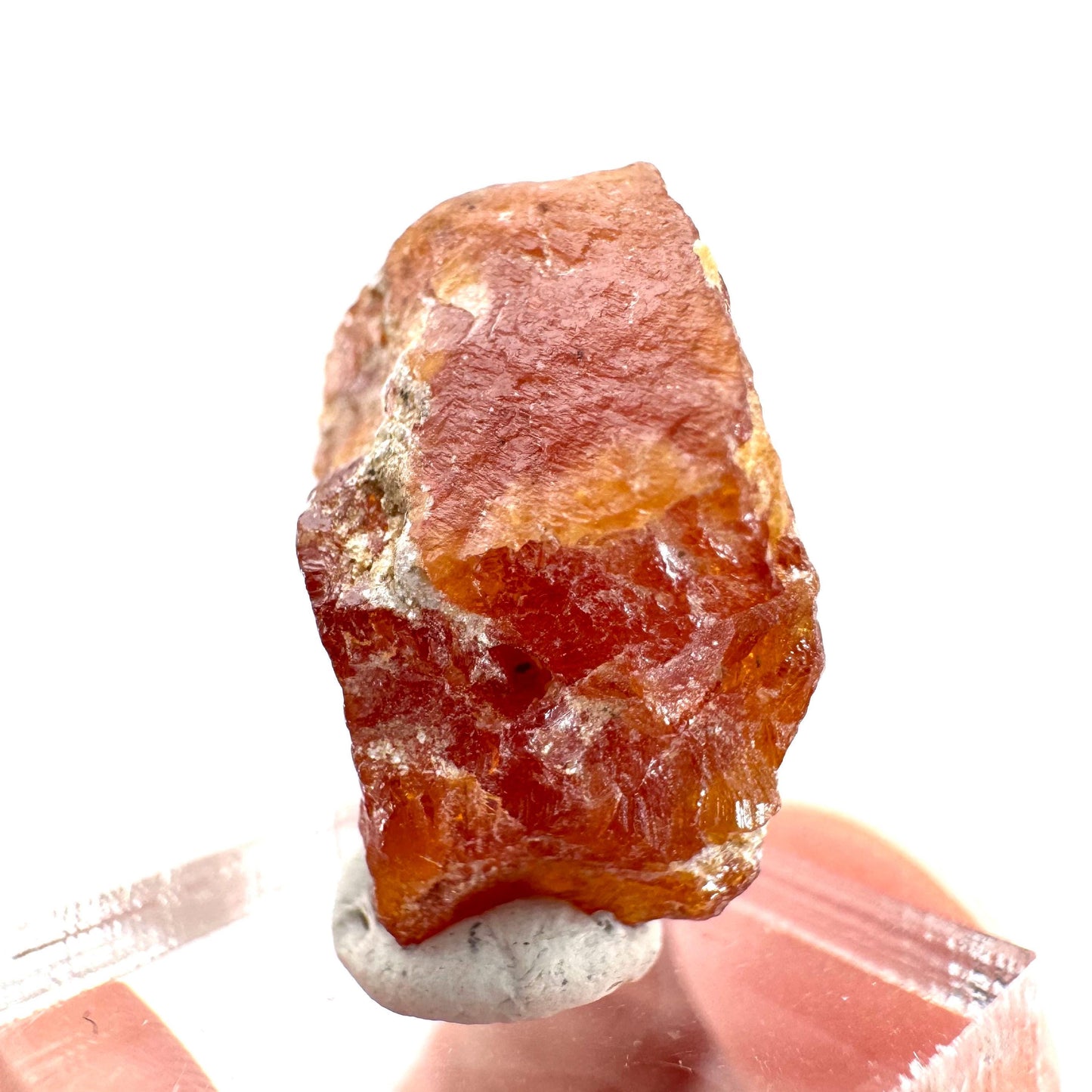 Scheelite | natural orange crystal, mineral specimen from Pakistan