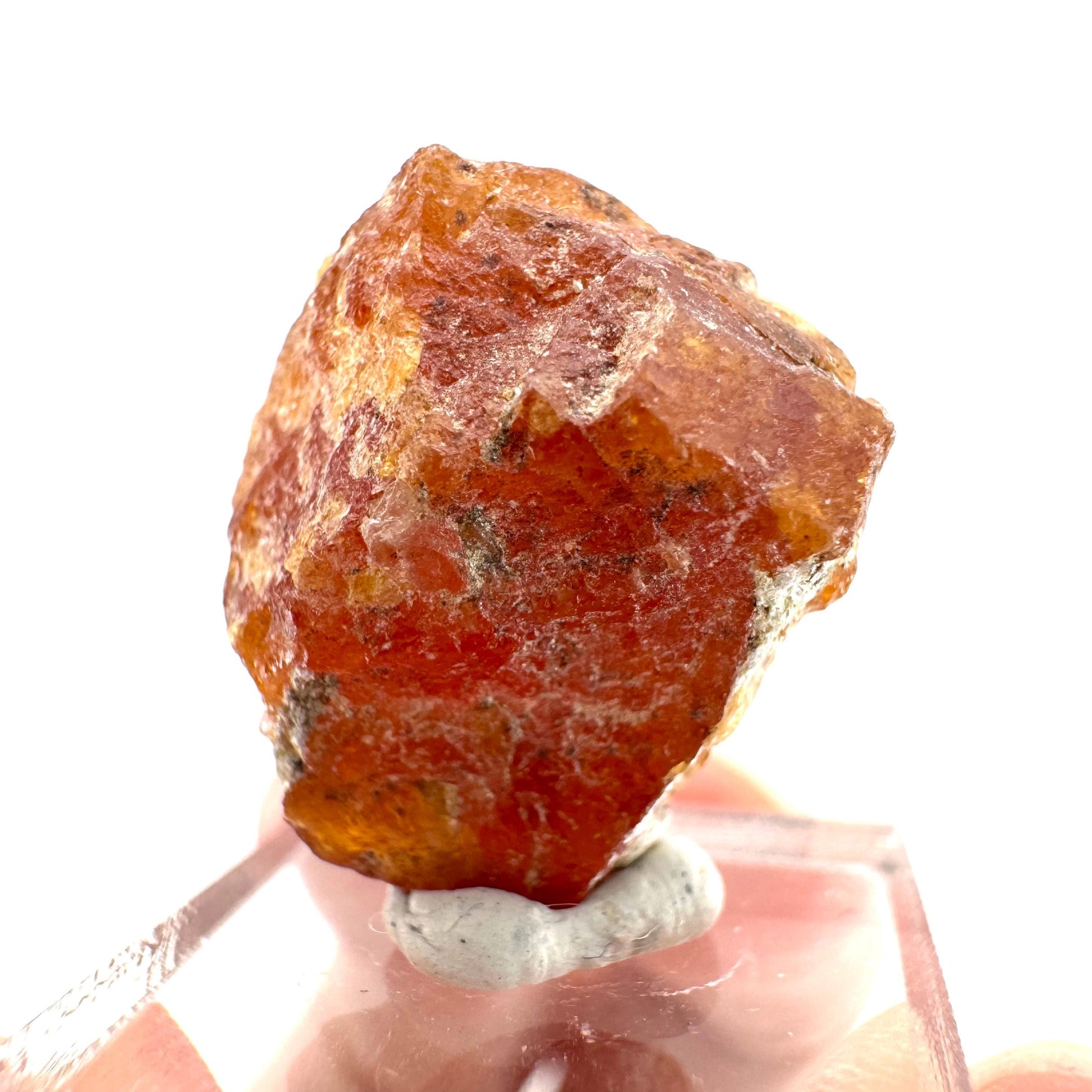 Scheelite | natural orange crystal, mineral specimen from Pakistan
