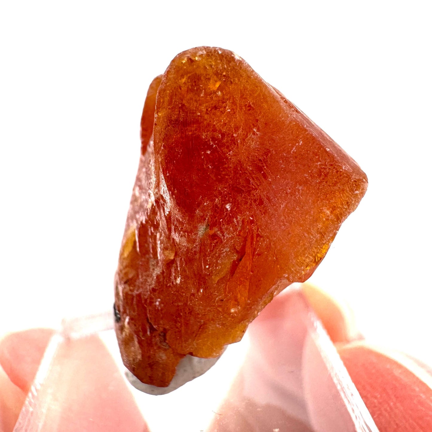 Scheelite | natural orange crystal, mineral specimen from Pakistan