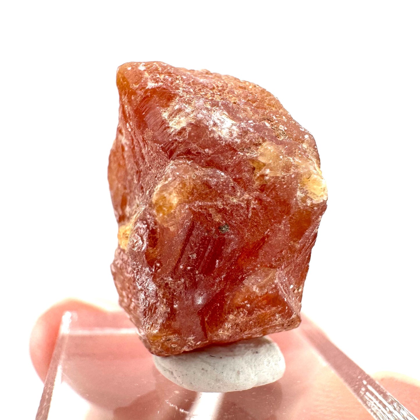 Scheelite | natural orange crystal, mineral specimen from Pakistan