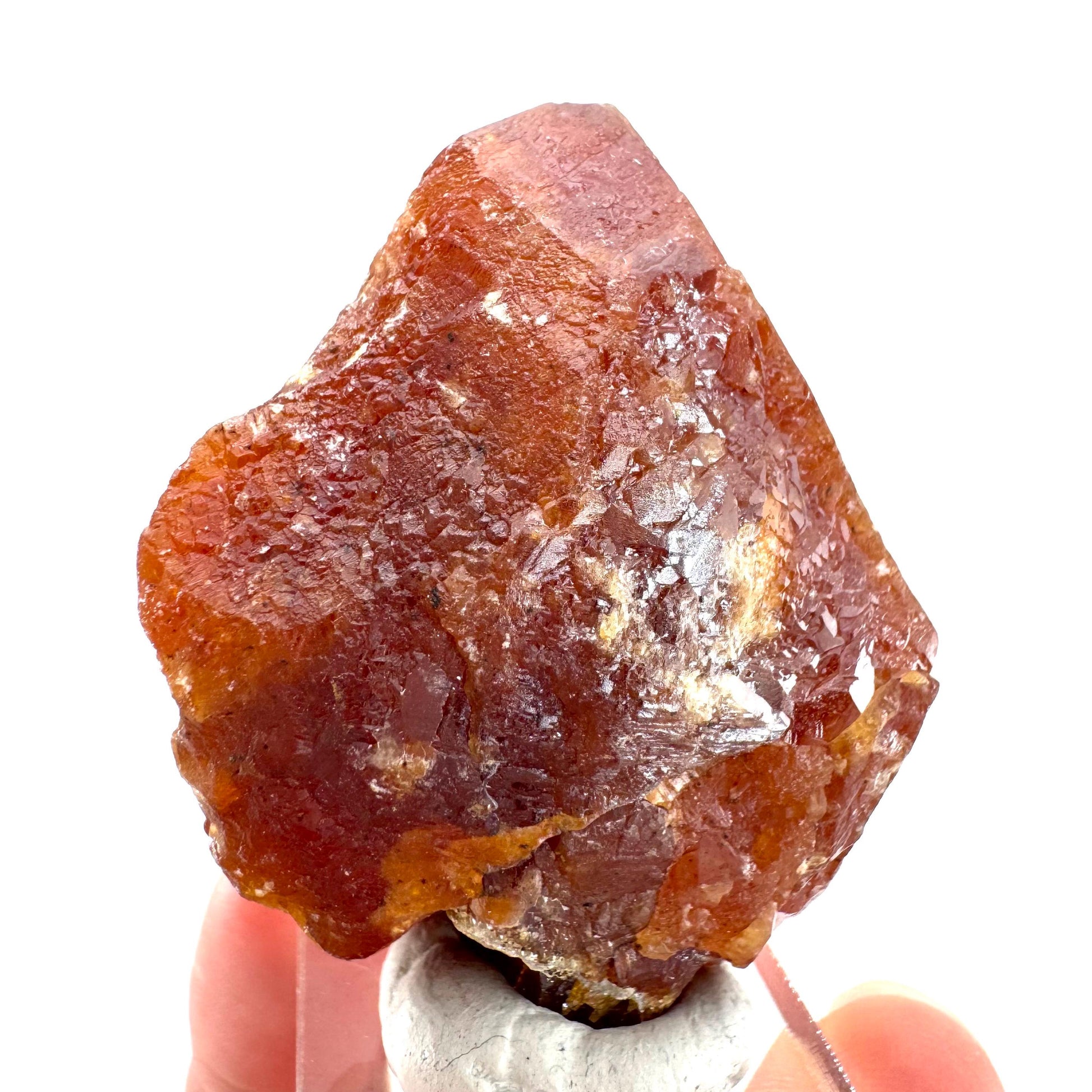 Scheelite | natural orange crystal, mineral specimen from Pakistan