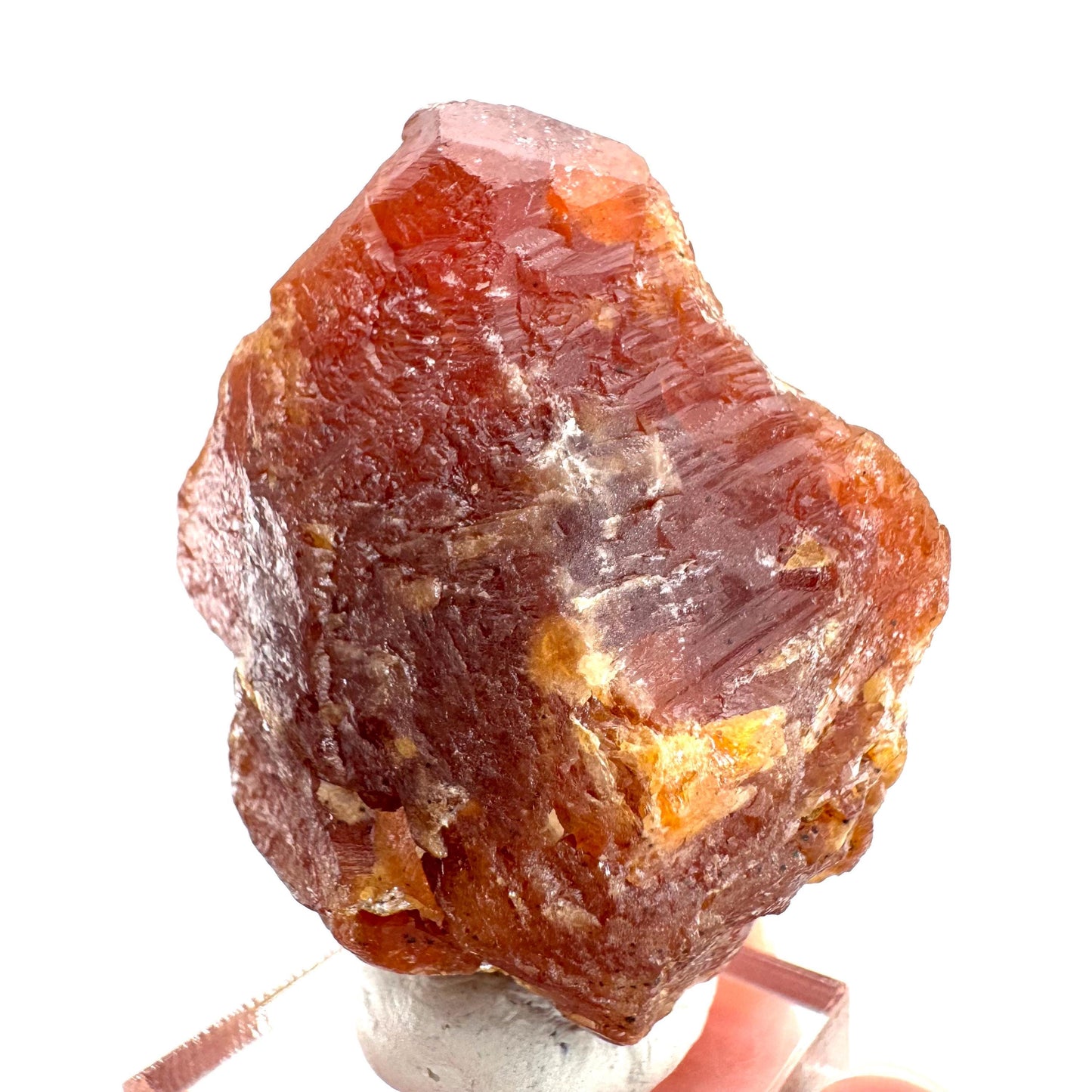 Scheelite | natural orange crystal, mineral specimen from Pakistan
