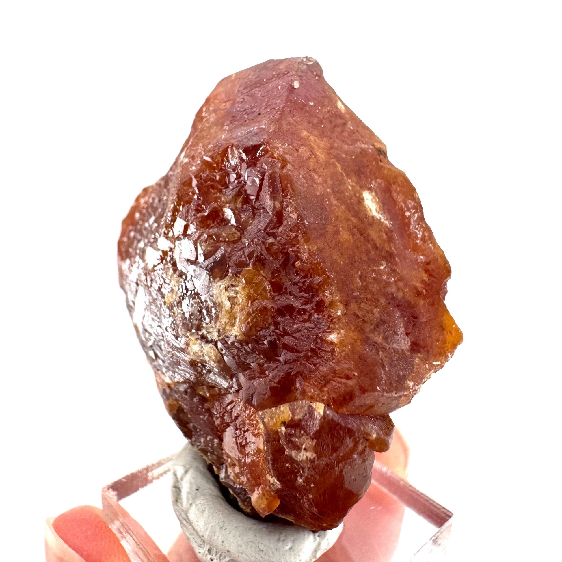 Scheelite | natural orange crystal, mineral specimen from Pakistan
