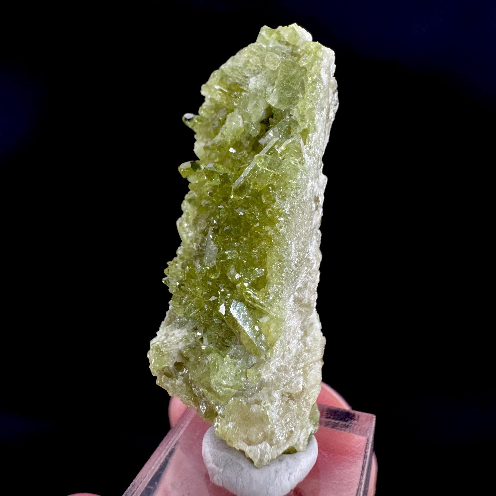 Vesuvianite (Canada) | green crystal, rare mineral specimen