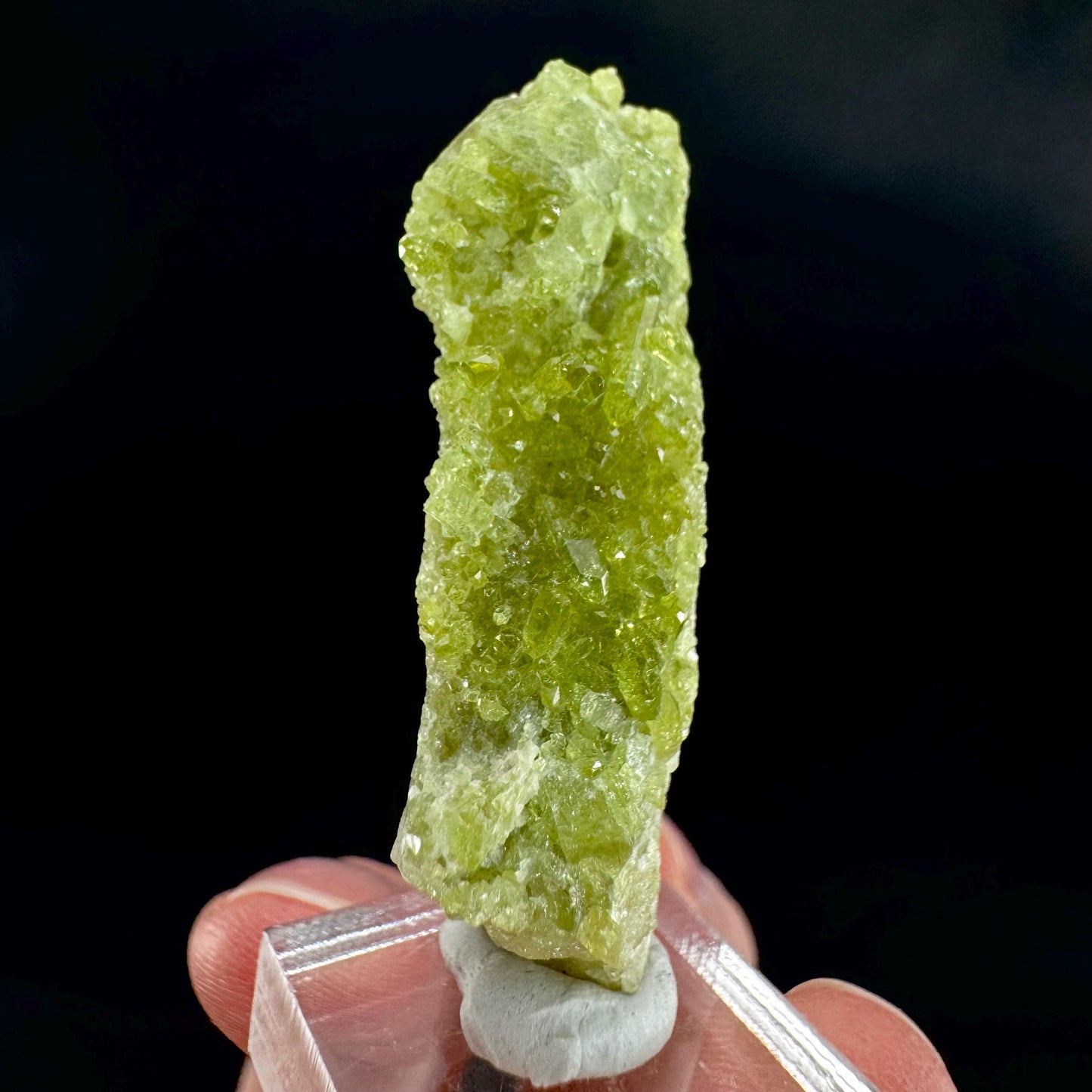 Vesuvianite (Canada) | green crystal, rare mineral specimen