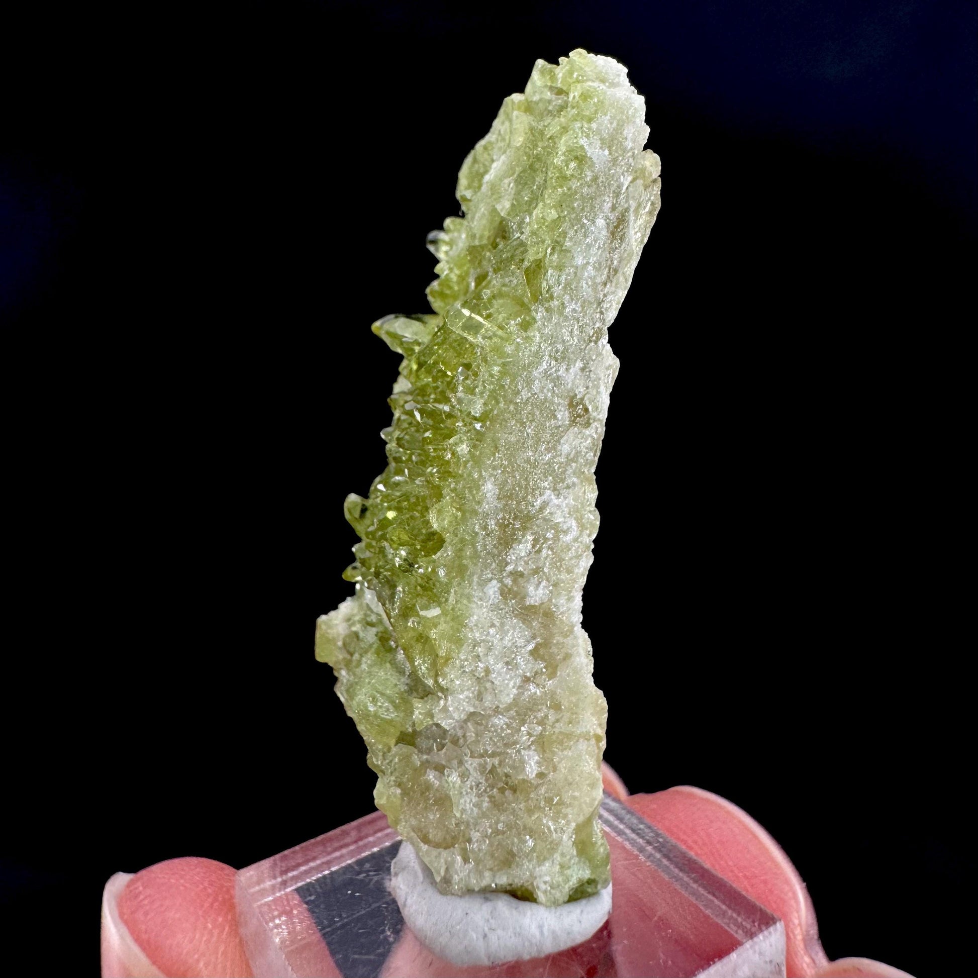 Vesuvianite (Canada) | green crystal, rare mineral specimen